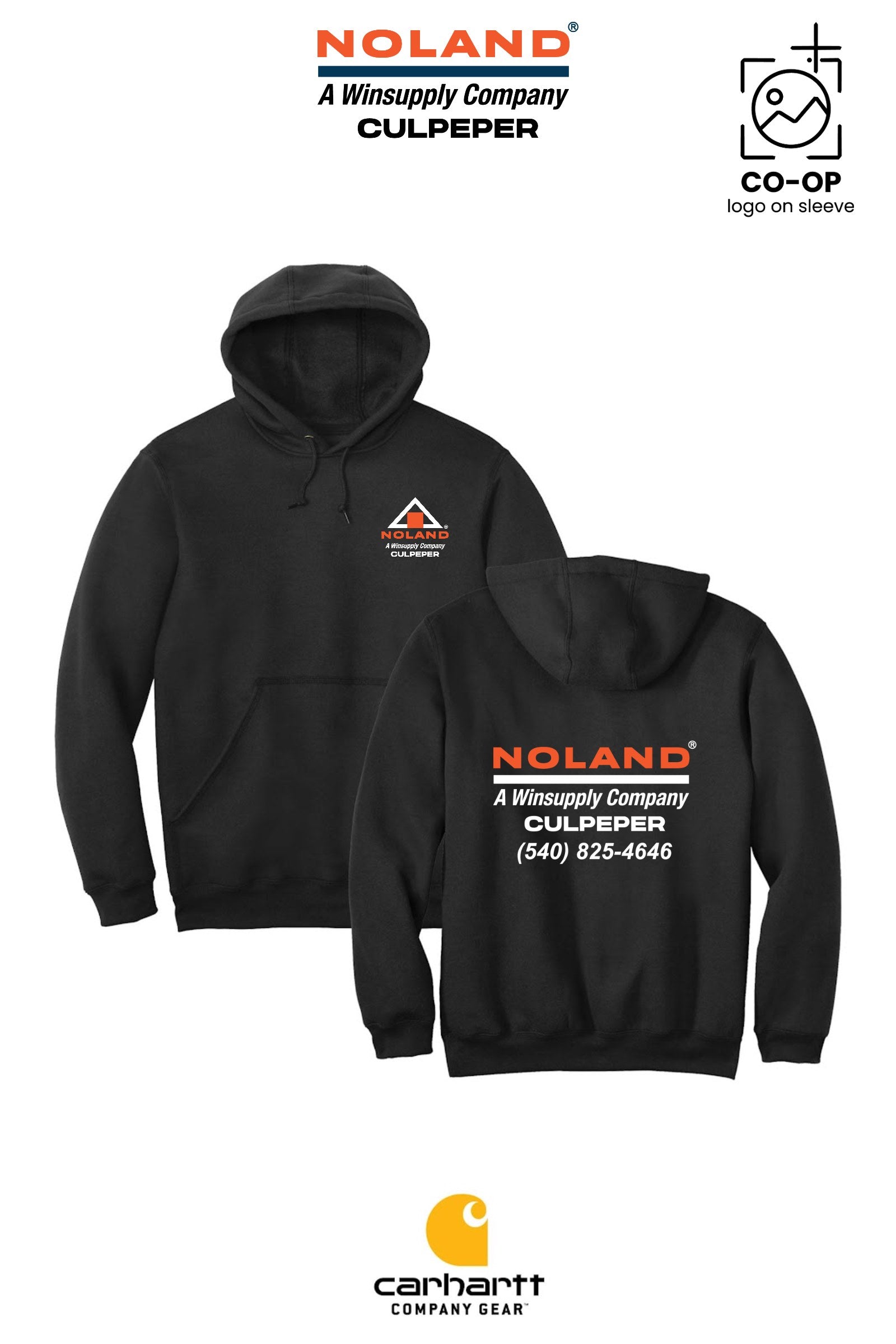 Carhartt® Midweight Hooded Sweatshirt - Culpeper Noland