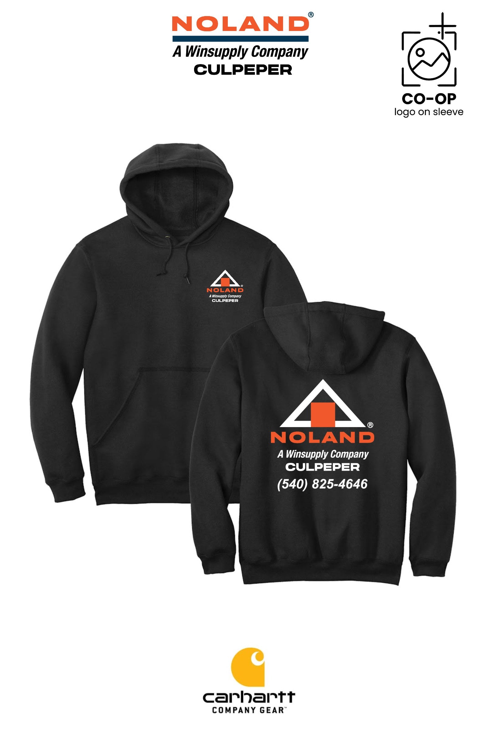 Carhartt® Midweight Hooded Sweatshirt - Culpeper Noland