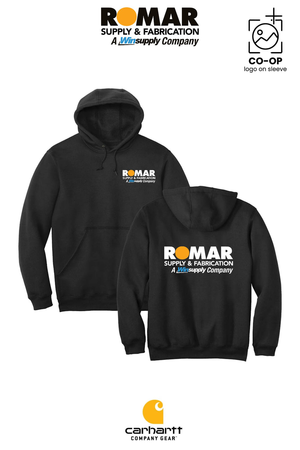 Carhartt® Midweight Hooded Sweatshirt - Romar Supply San Antonio