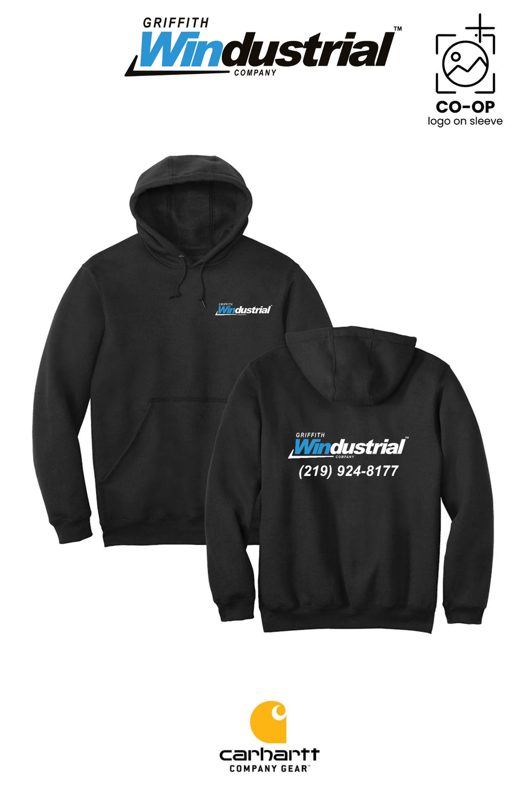 Carhartt® Midweight Hooded Sweatshirt - Griffith Windustrial