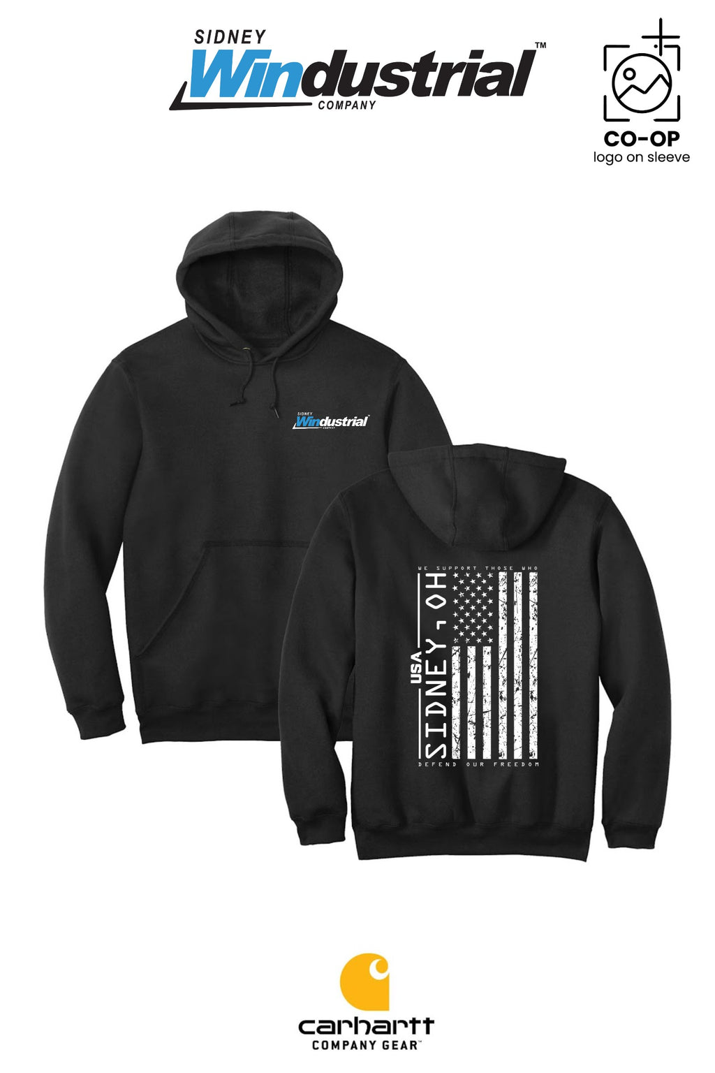 Carhartt® Midweight Hooded Sweatshirt - Sidney Windustrial
