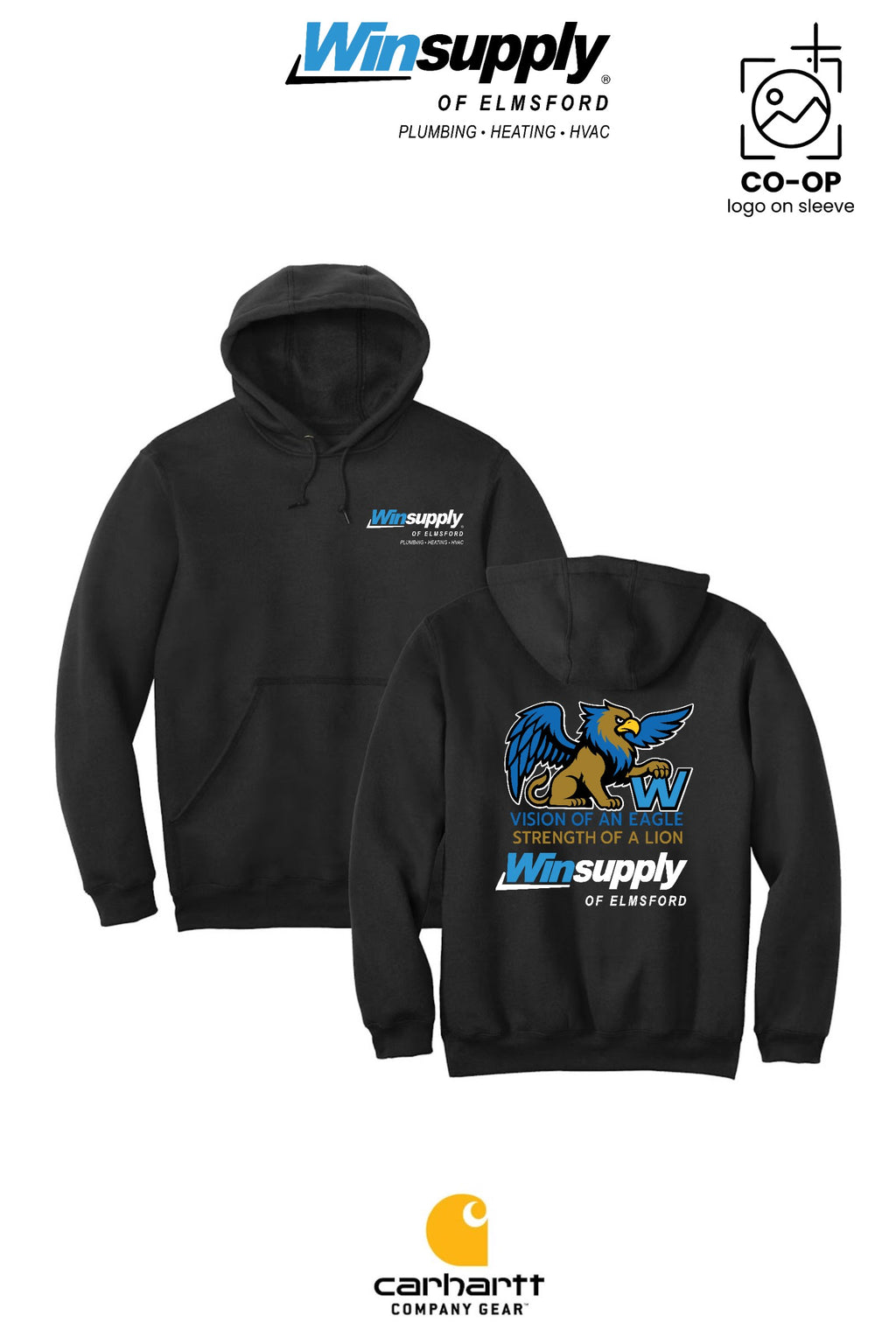 Carhartt® Midweight Hooded Sweatshirt - Winsupply of Elmsford