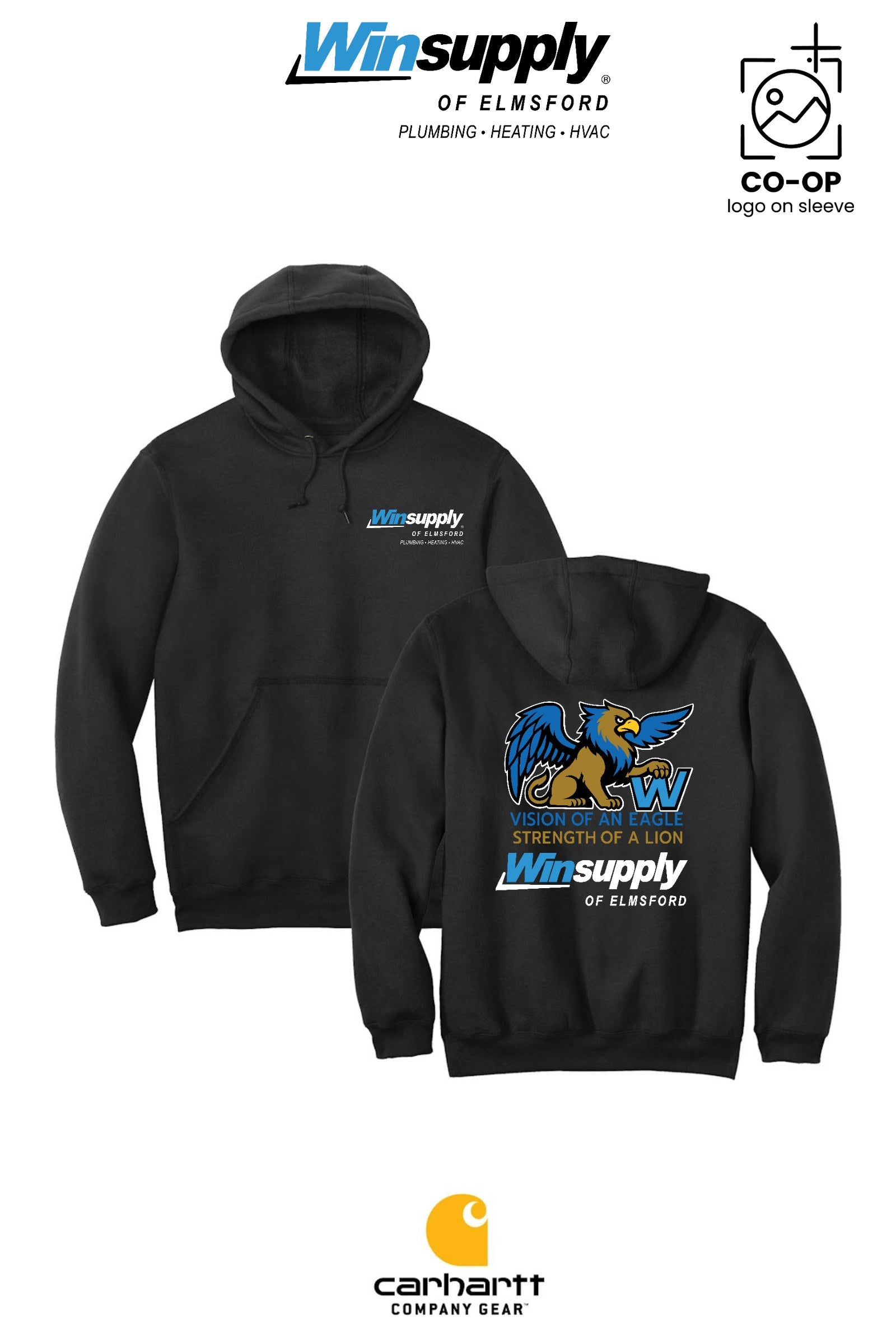 Carhartt® Midweight Hooded Sweatshirt - Winsupply of Elmsford