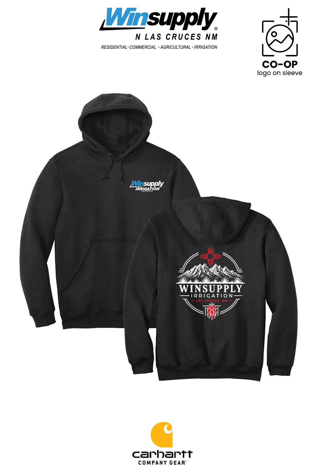 Carhartt® Midweight Hooded Sweatshirt - Winsupply N Las Cruces NM