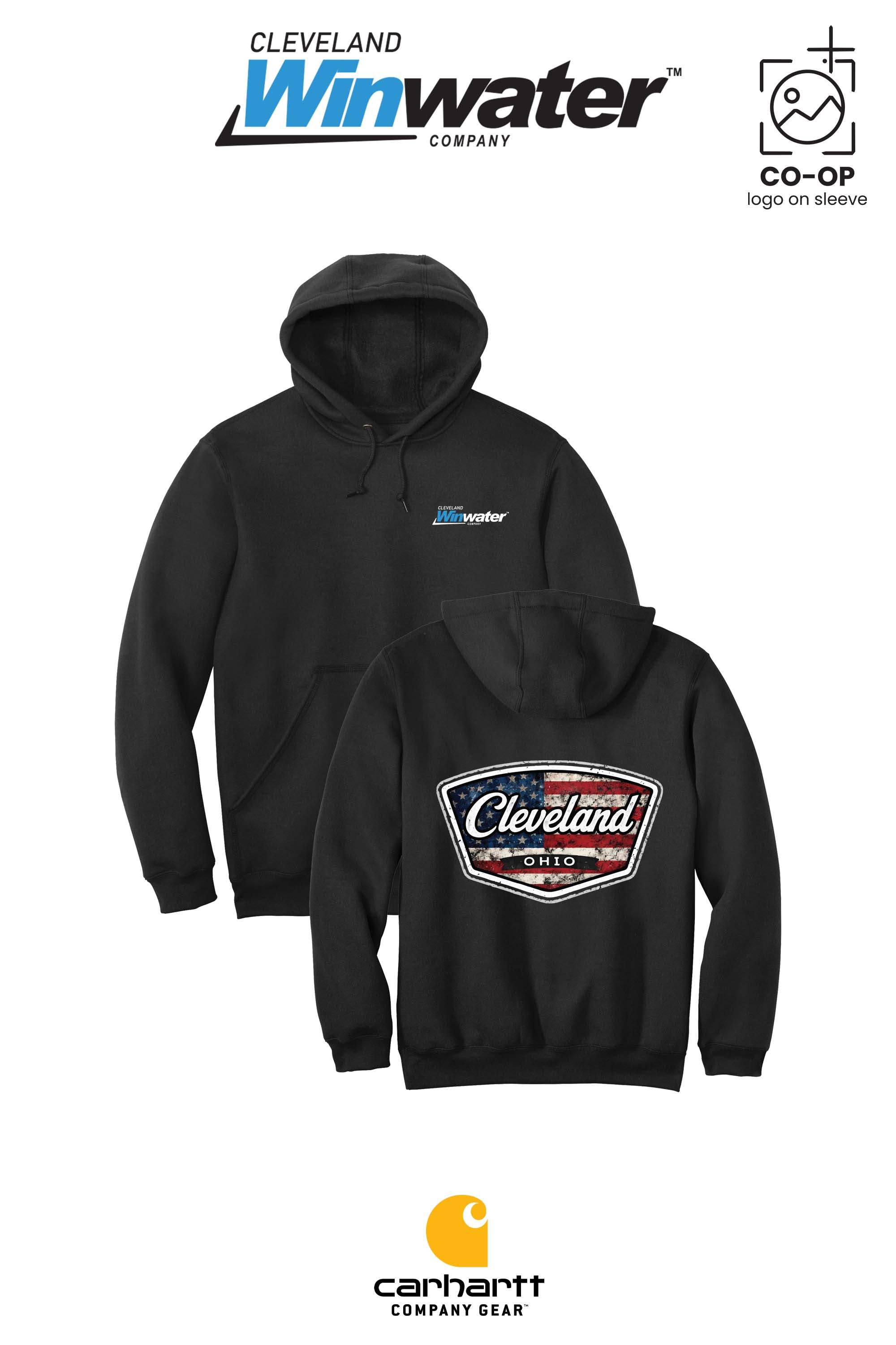 Carhartt® Midweight Hooded Sweatshirt - Winwater of Cleveland