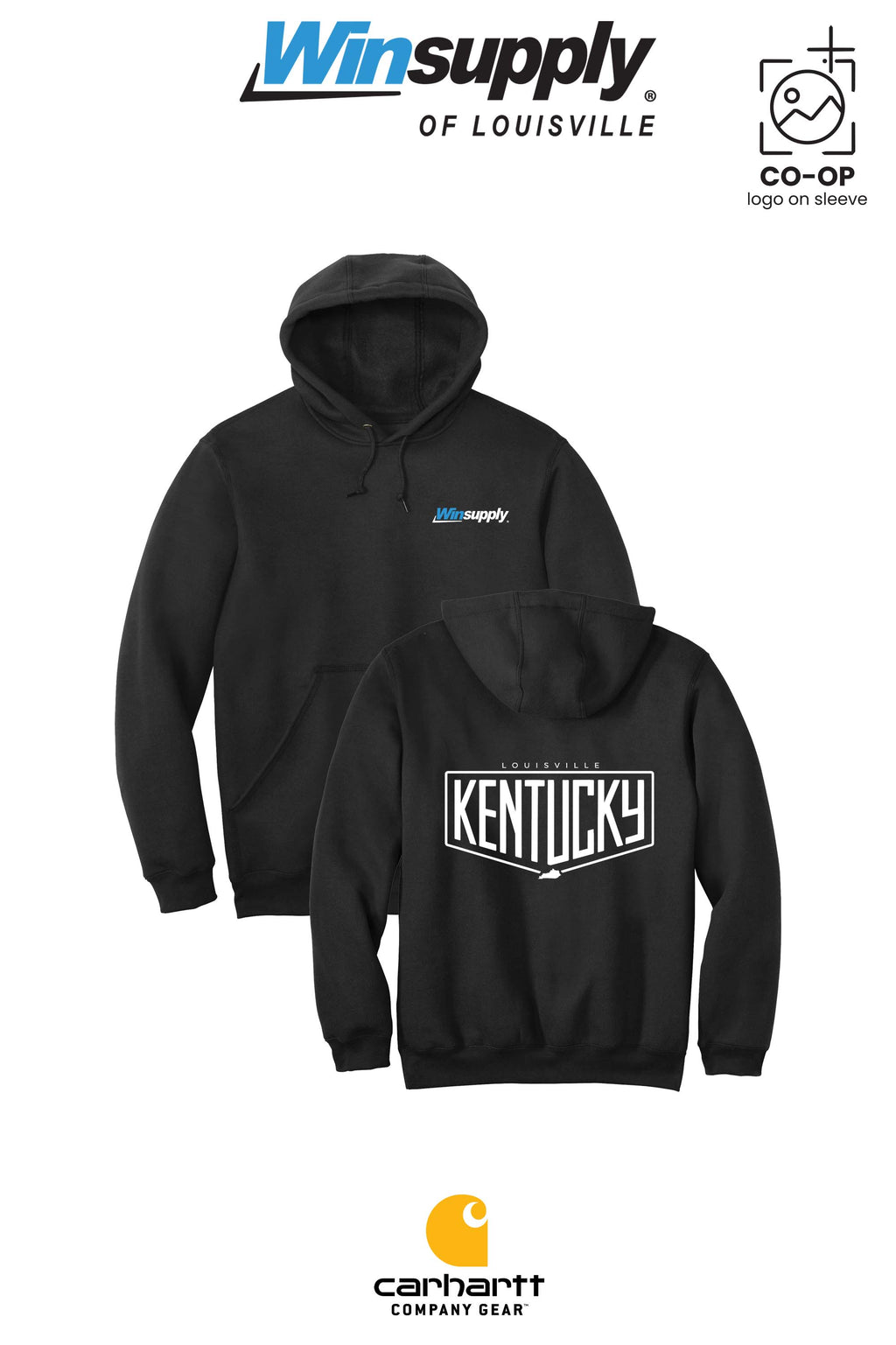 Carhartt® Midweight Hooded Sweatshirt - Winsupply of Louisville KY