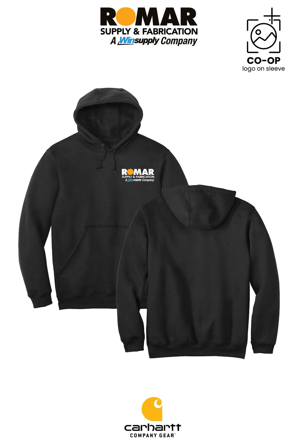 Carhartt® Midweight Hooded Sweatshirt - Romar Supply San Antonio