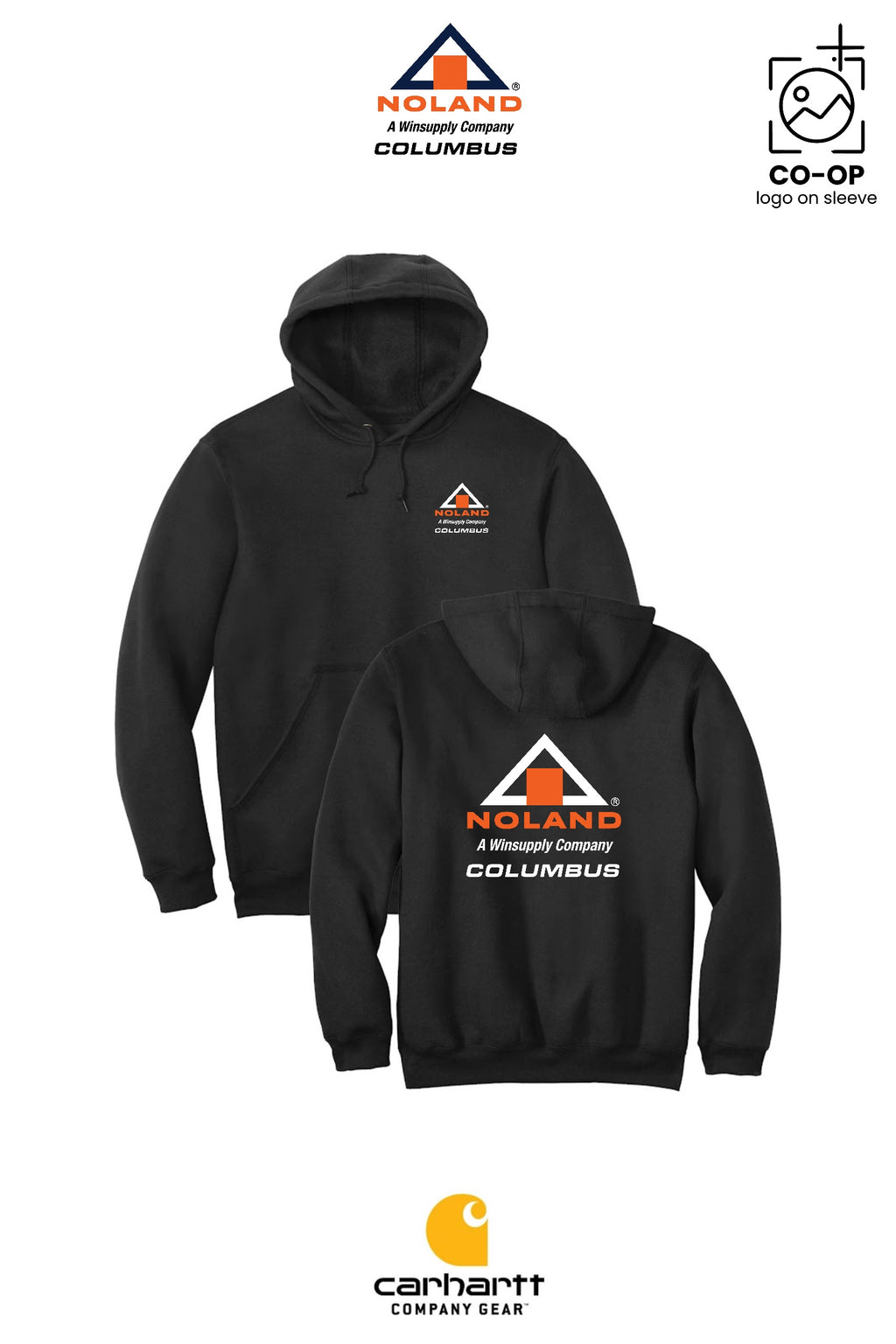 Carhartt® Midweight Hooded Sweatshirt - Columbus Noland