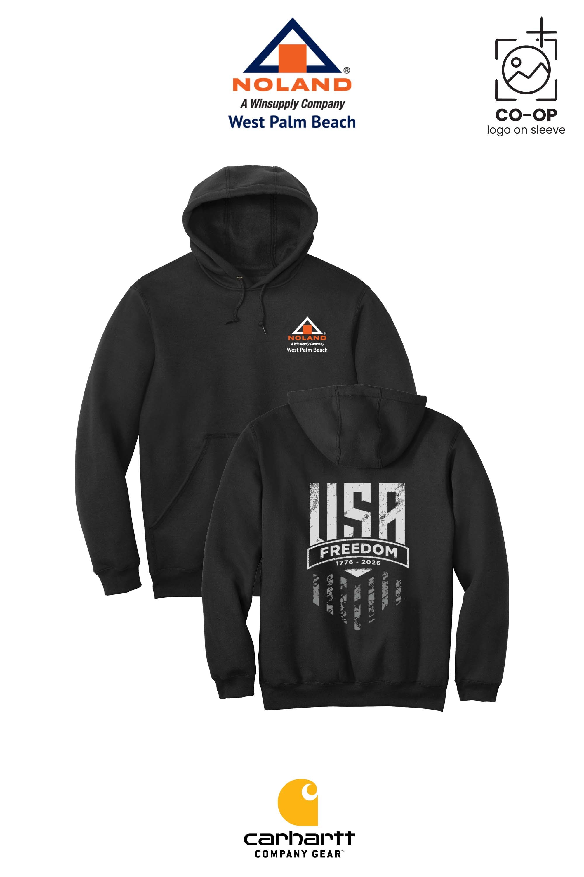 Carhartt® Midweight Hooded Sweatshirt - Noland West Palm Beach