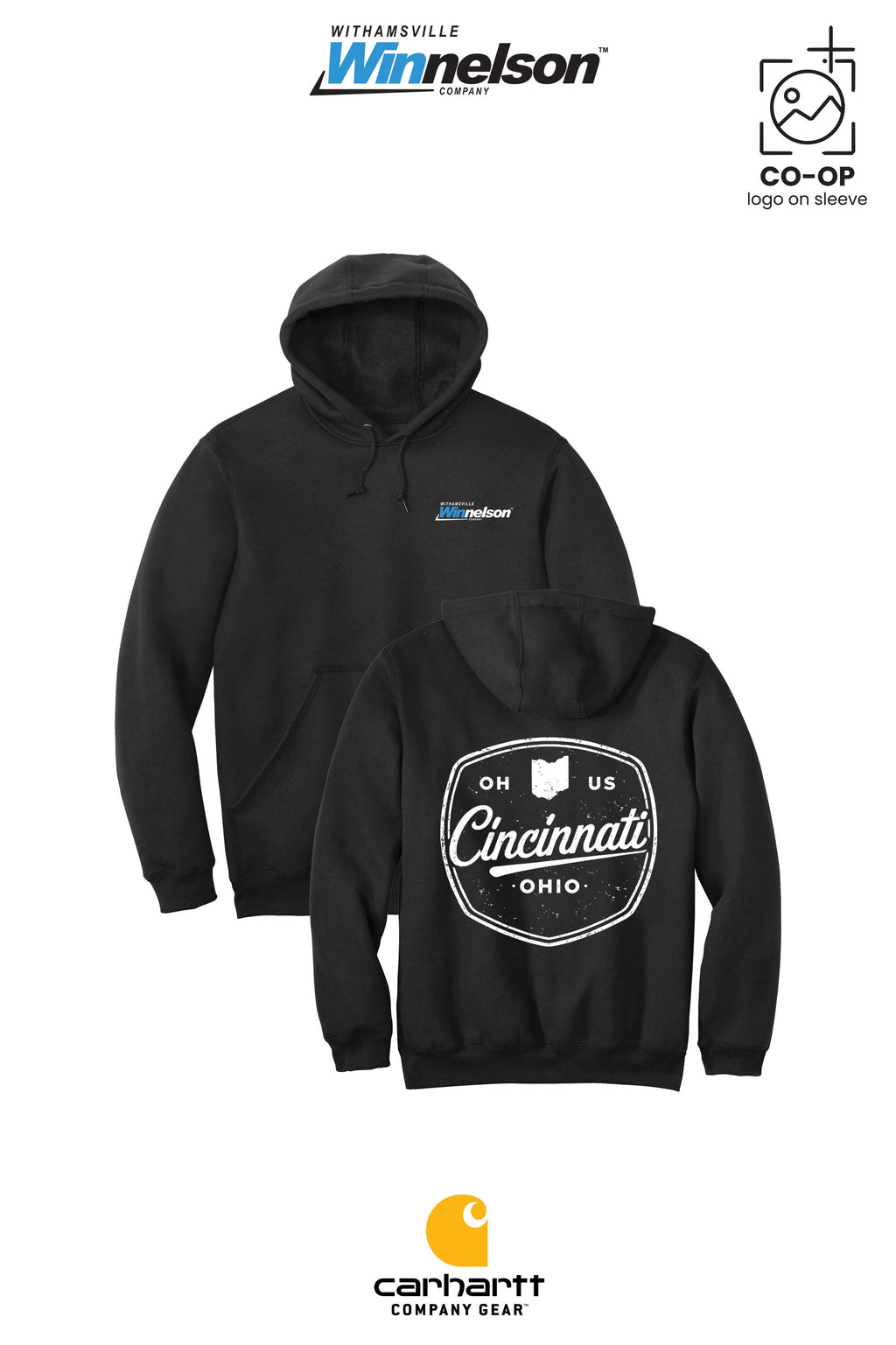 Carhartt® Midweight Hooded Sweatshirt - Withamsville Winnelson
