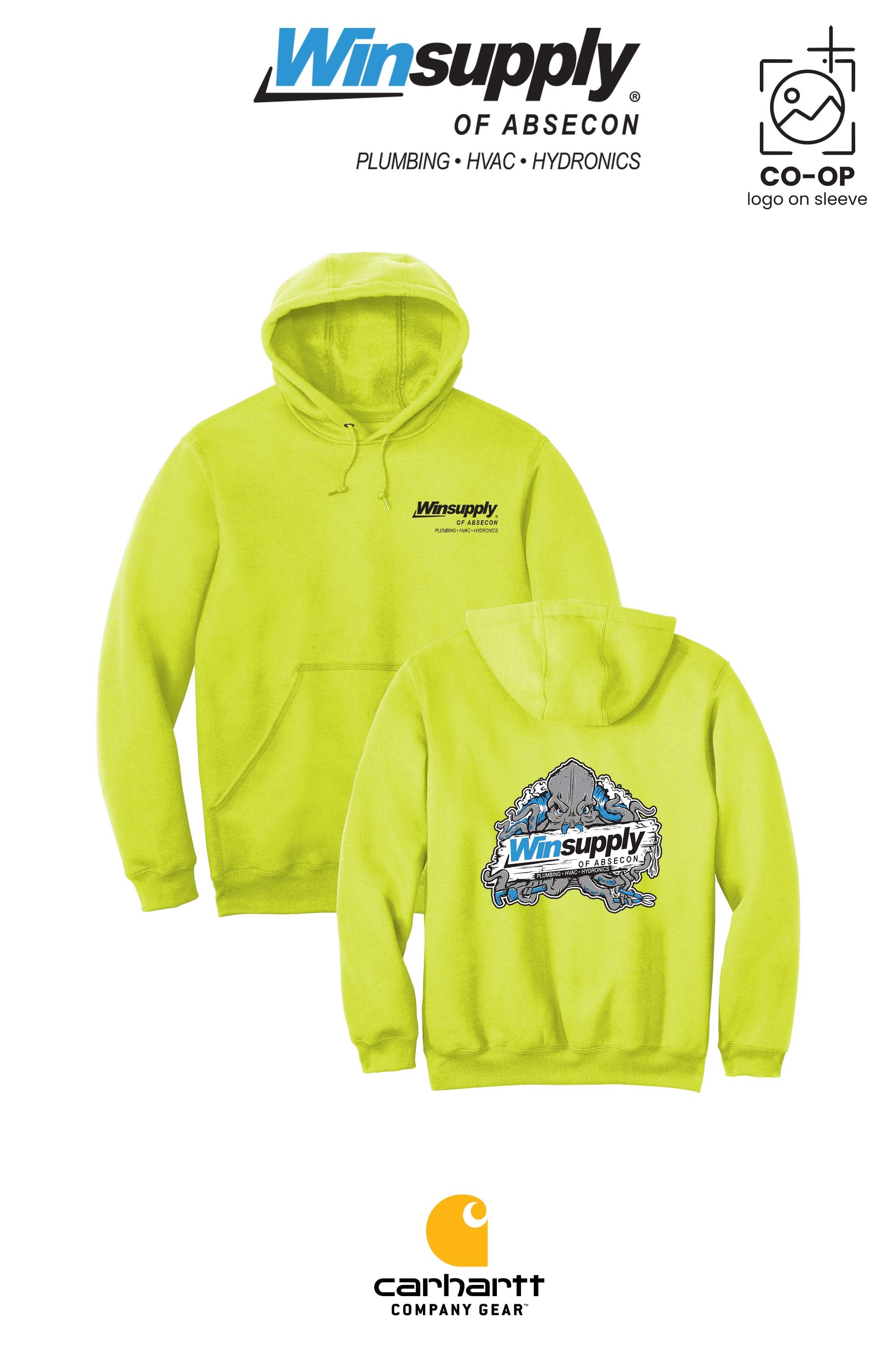 Carhartt® Midweight Hooded Sweatshirt - Winsupply of Absecon