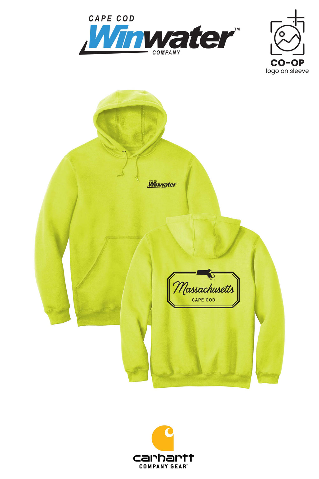 Carhartt® Midweight Hooded Sweatshirt - Winwater Cape Cod
