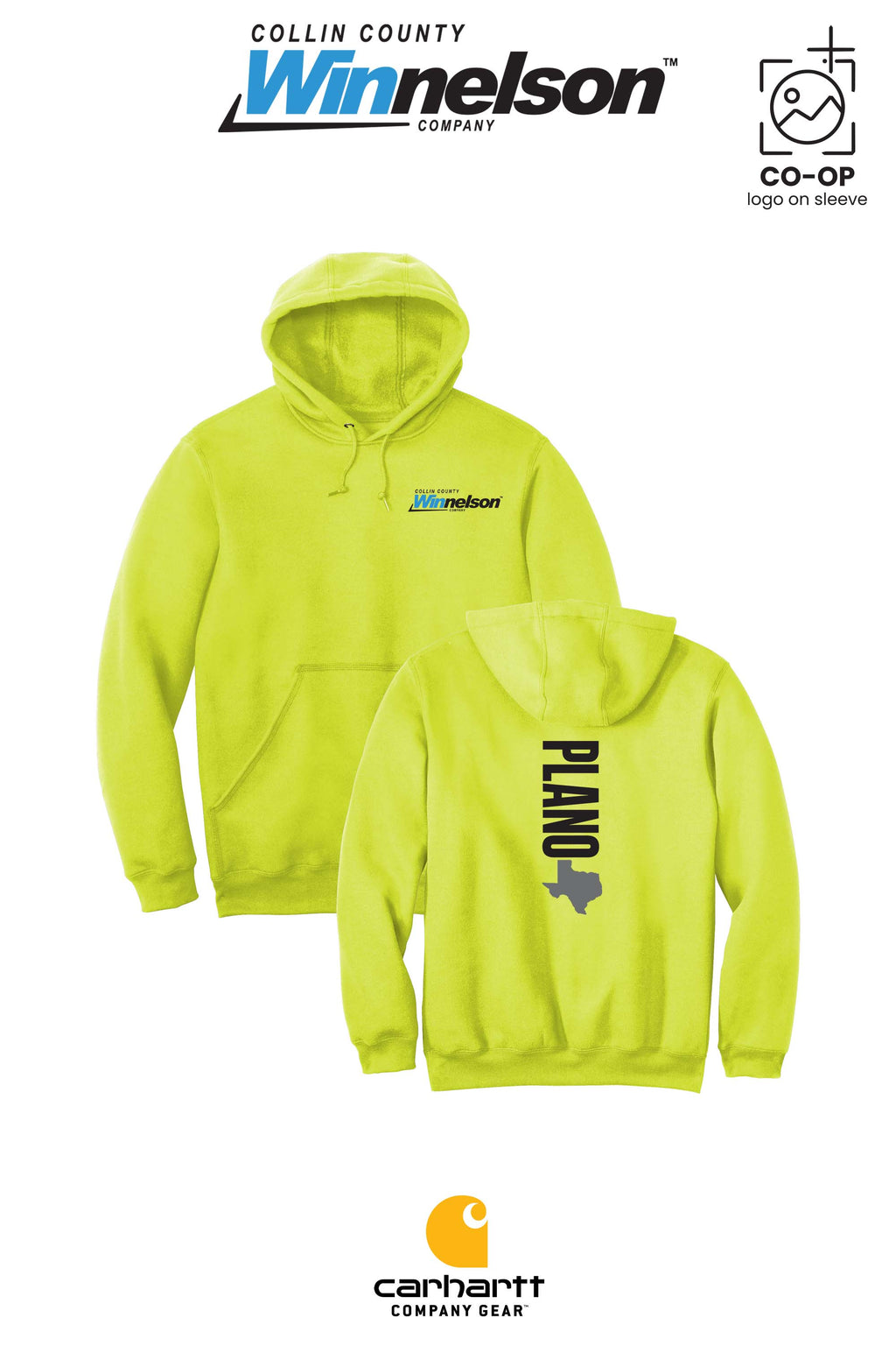 Carhartt® Midweight Hooded Sweatshirt - Collin County Winnelson