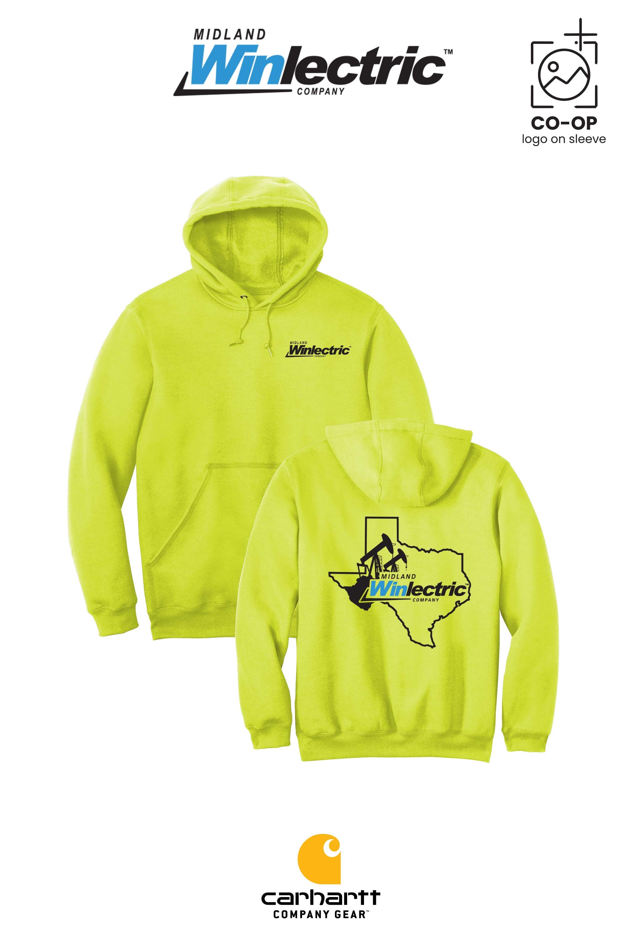 Carhartt® Midweight Hooded Sweatshirt - Winlectric of Midland