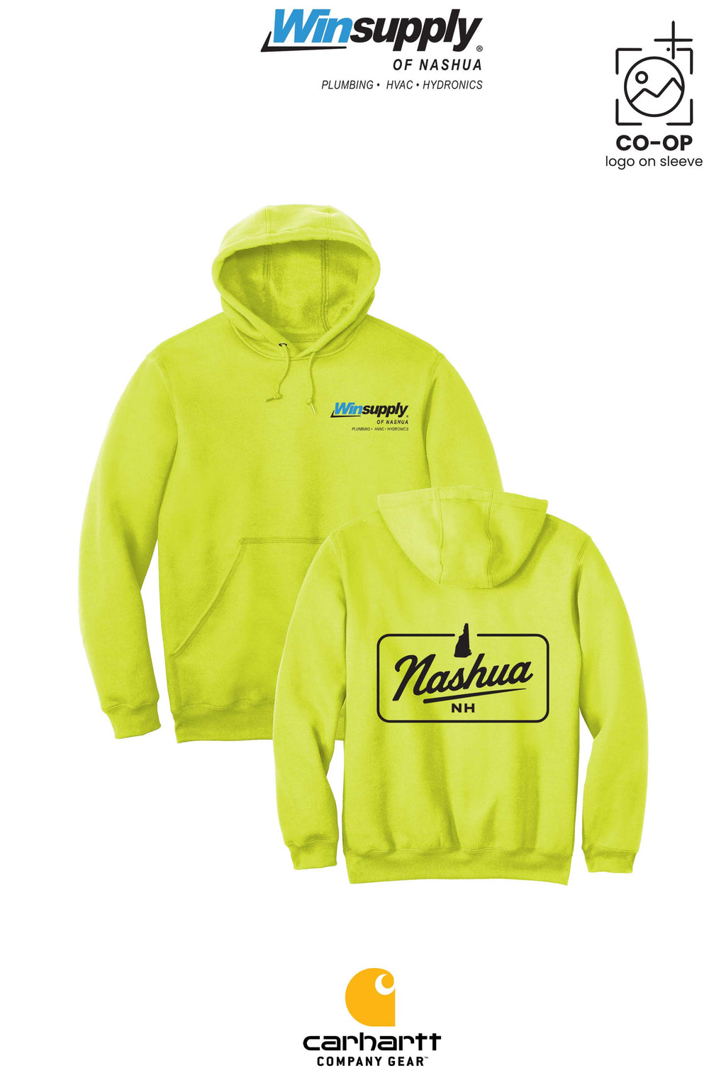 Carhartt® Midweight Hooded Sweatshirt - Winsupply of Nashua