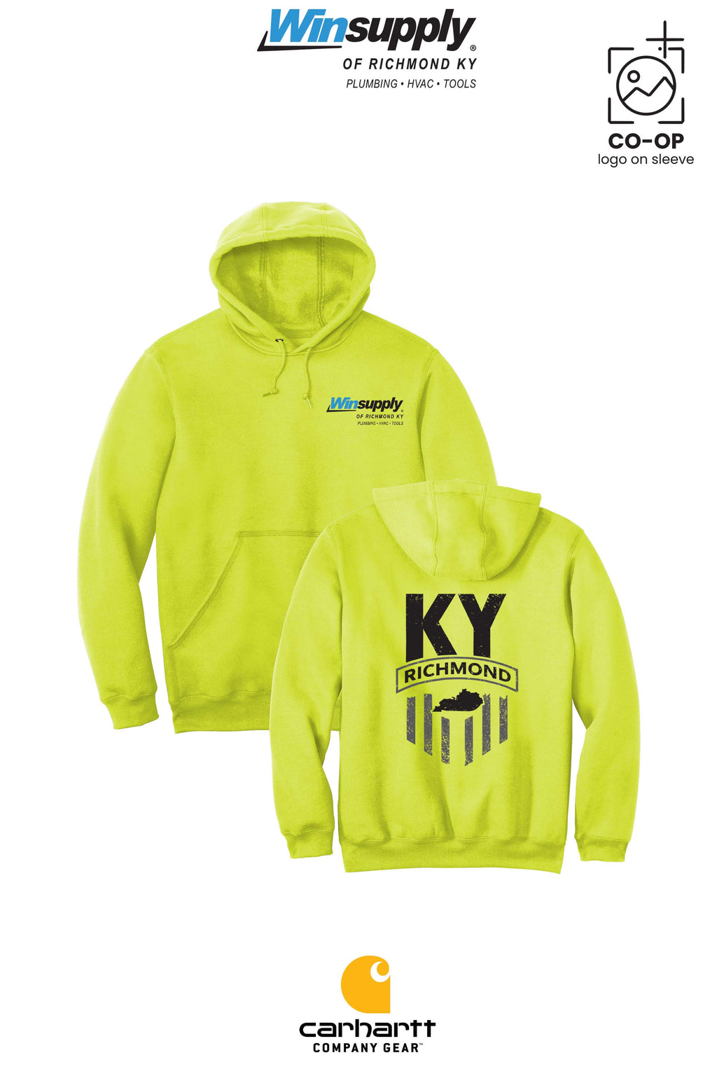 Carhartt® Midweight Hooded Sweatshirt - Winsupply of Richmond KY