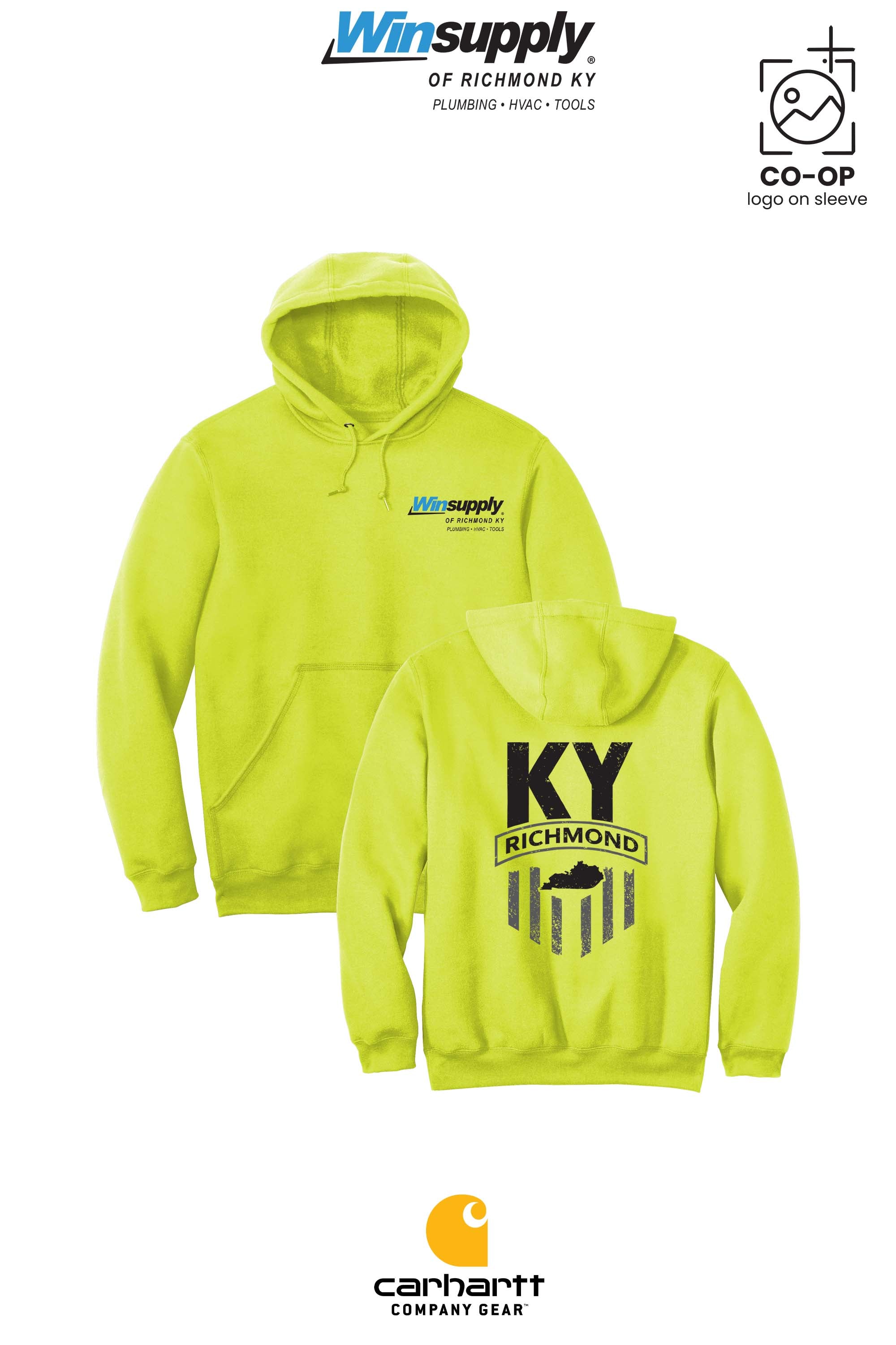 Carhartt® Midweight Hooded Sweatshirt - Winsupply of Richmond KY