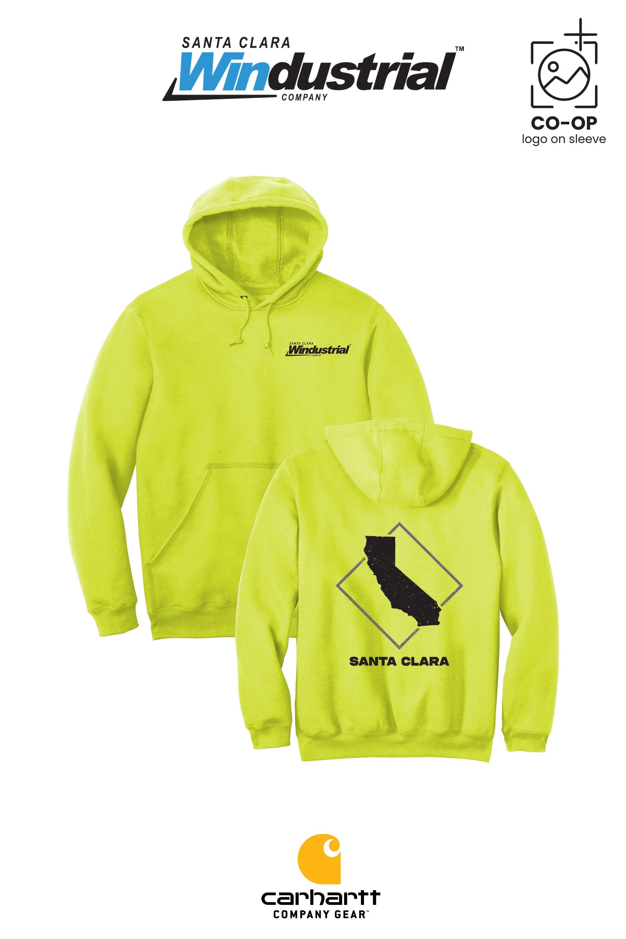 Carhartt® Midweight Hooded Sweatshirt - Santa Clara Windustrial