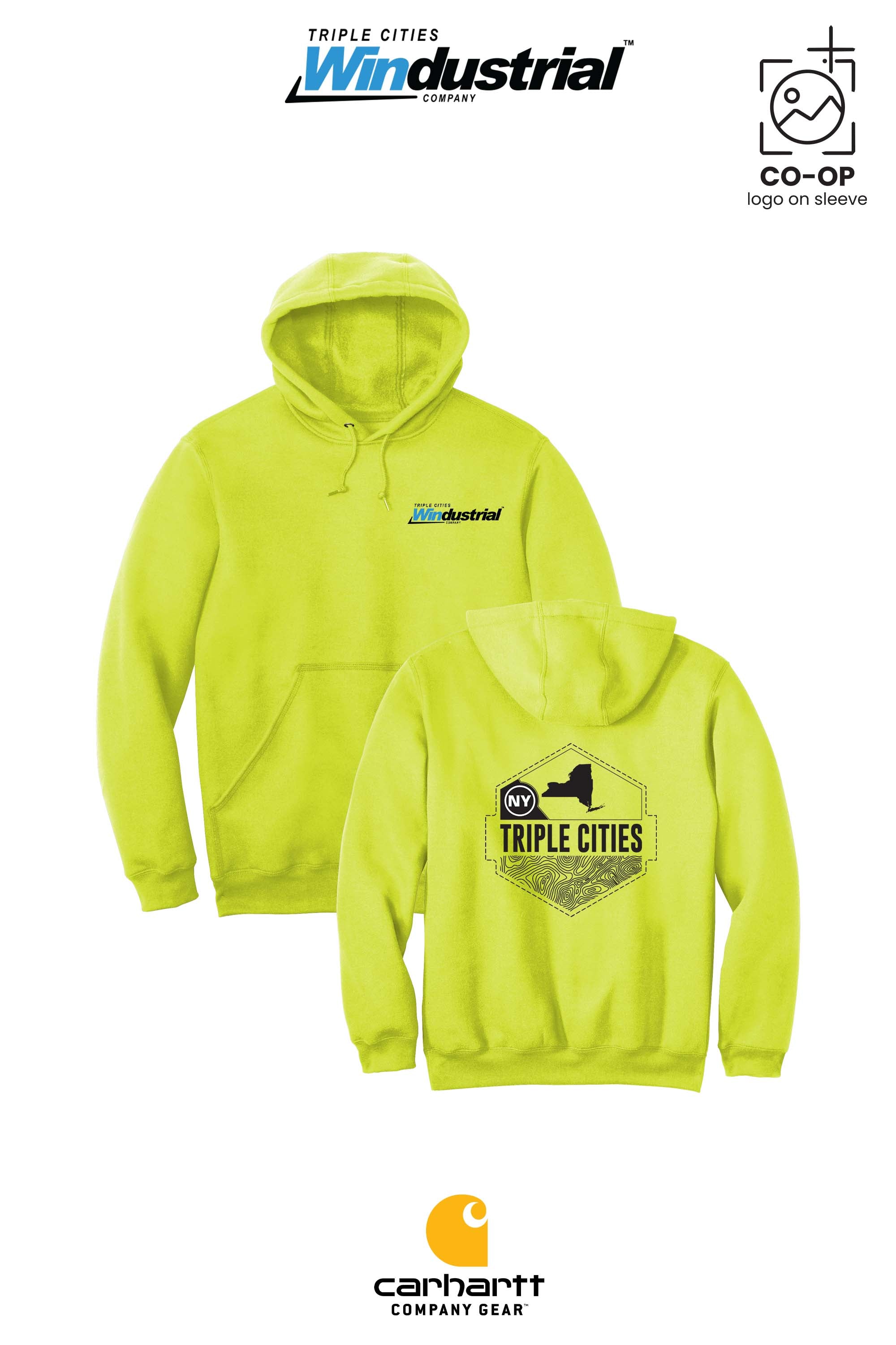 Carhartt® Midweight Hooded Sweatshirt - Windustrial Triple Cities