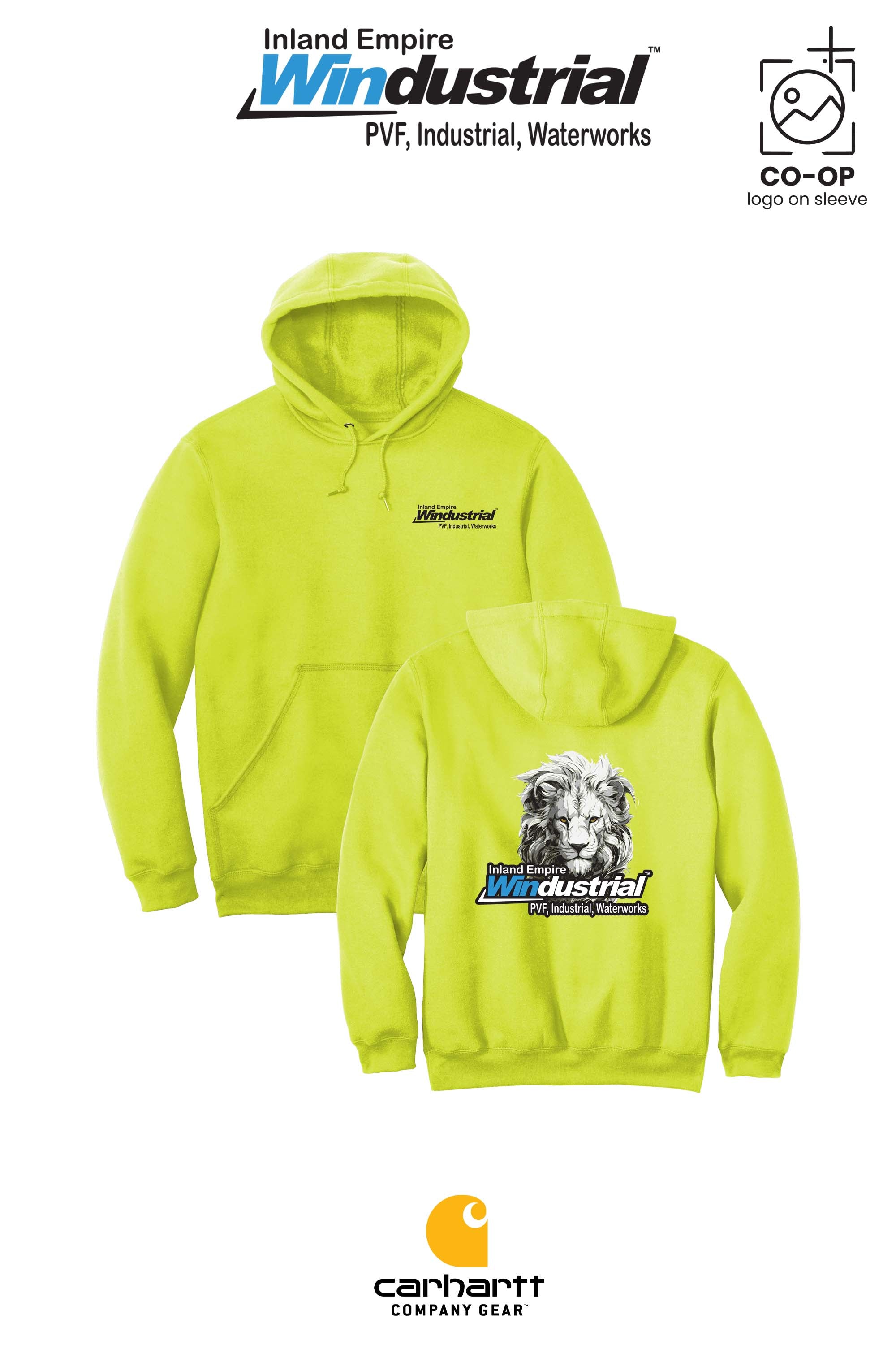 Carhartt® Midweight Hooded Sweatshirt - Inland Empire Windustrial