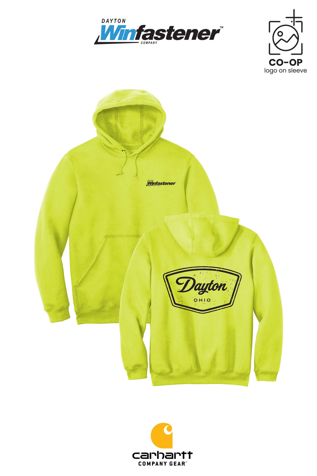 Carhartt® Midweight Hooded Sweatshirt - Dayton Winfastener