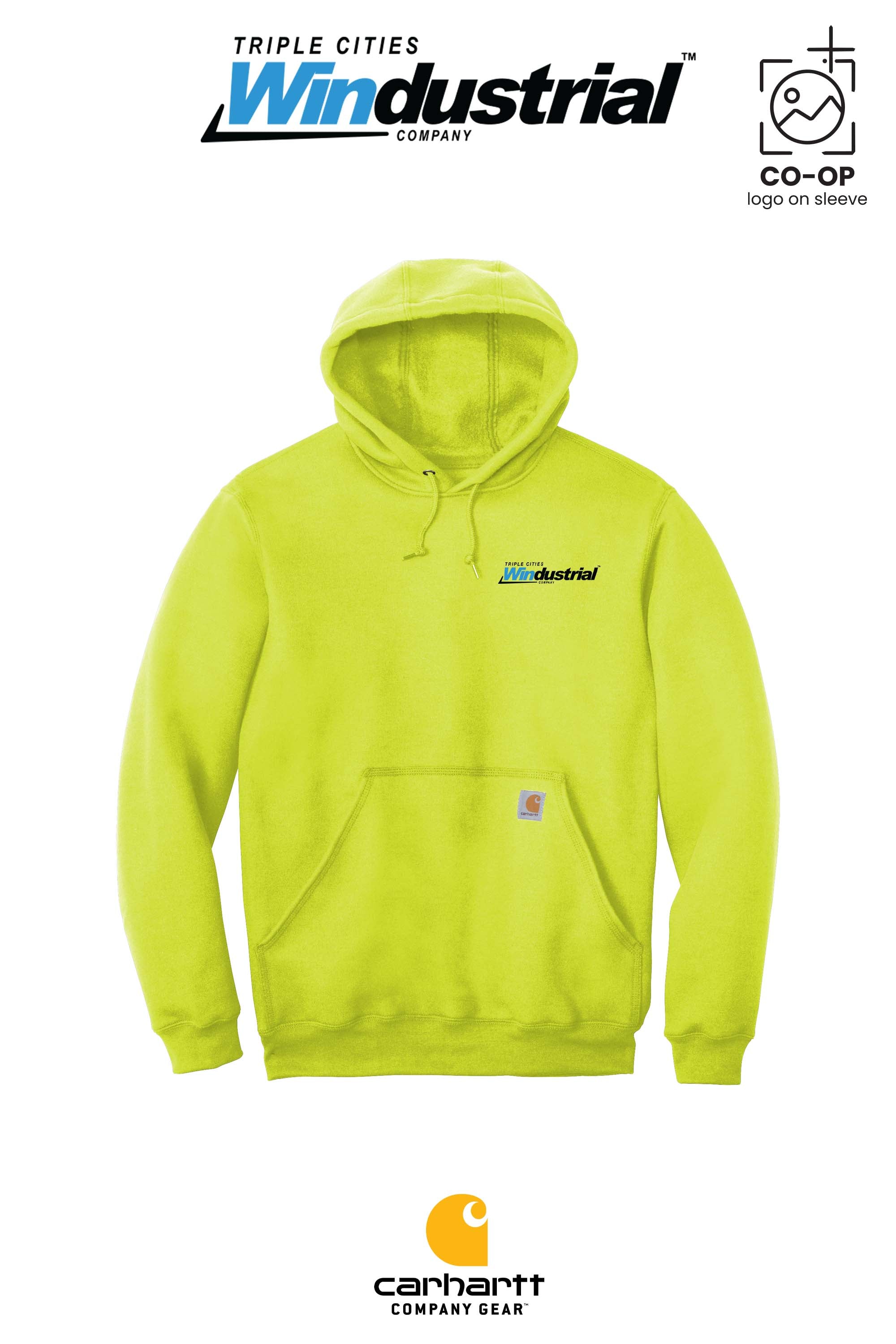 Carhartt® Midweight Hooded Sweatshirt - Windustrial Triple Cities (Left Chest Only)