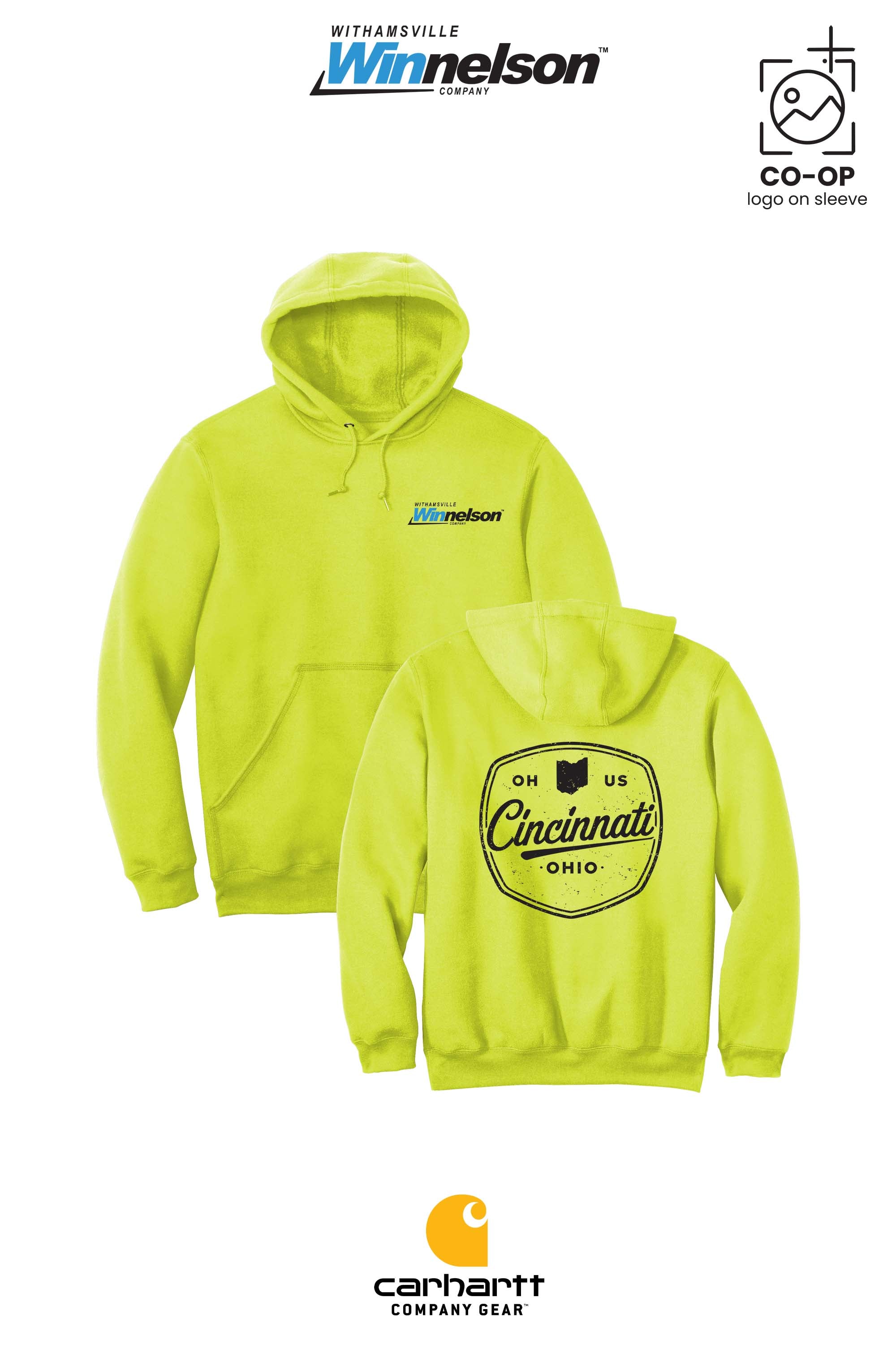 Carhartt® Midweight Hooded Sweatshirt - Withamsville Winnelson