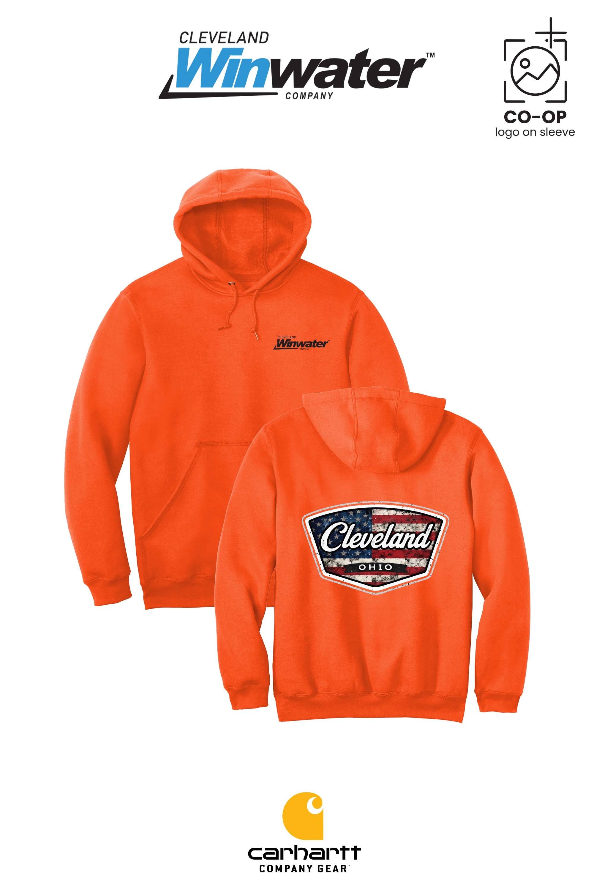 Carhartt® Midweight Hooded Sweatshirt - Winwater of Cleveland