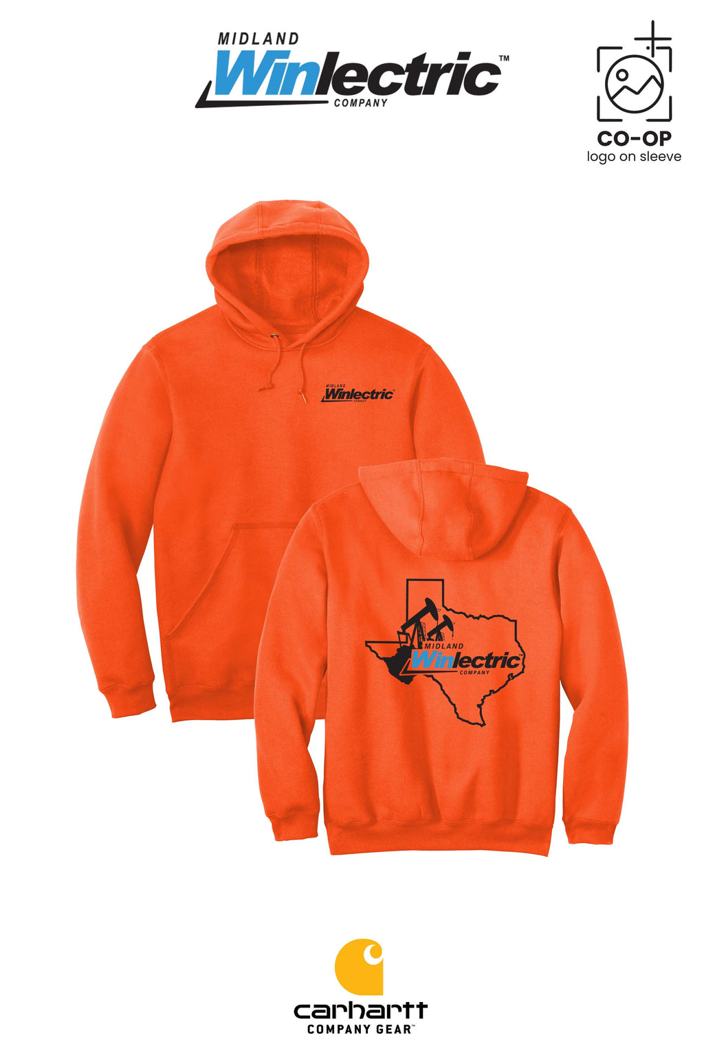 Carhartt® Midweight Hooded Sweatshirt - Winlectric of Midland