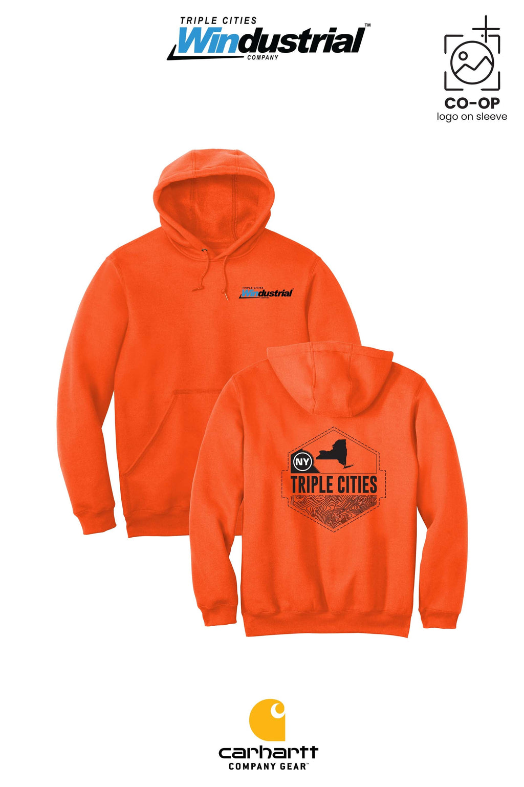 Carhartt® Midweight Hooded Sweatshirt - Windustrial Triple Cities