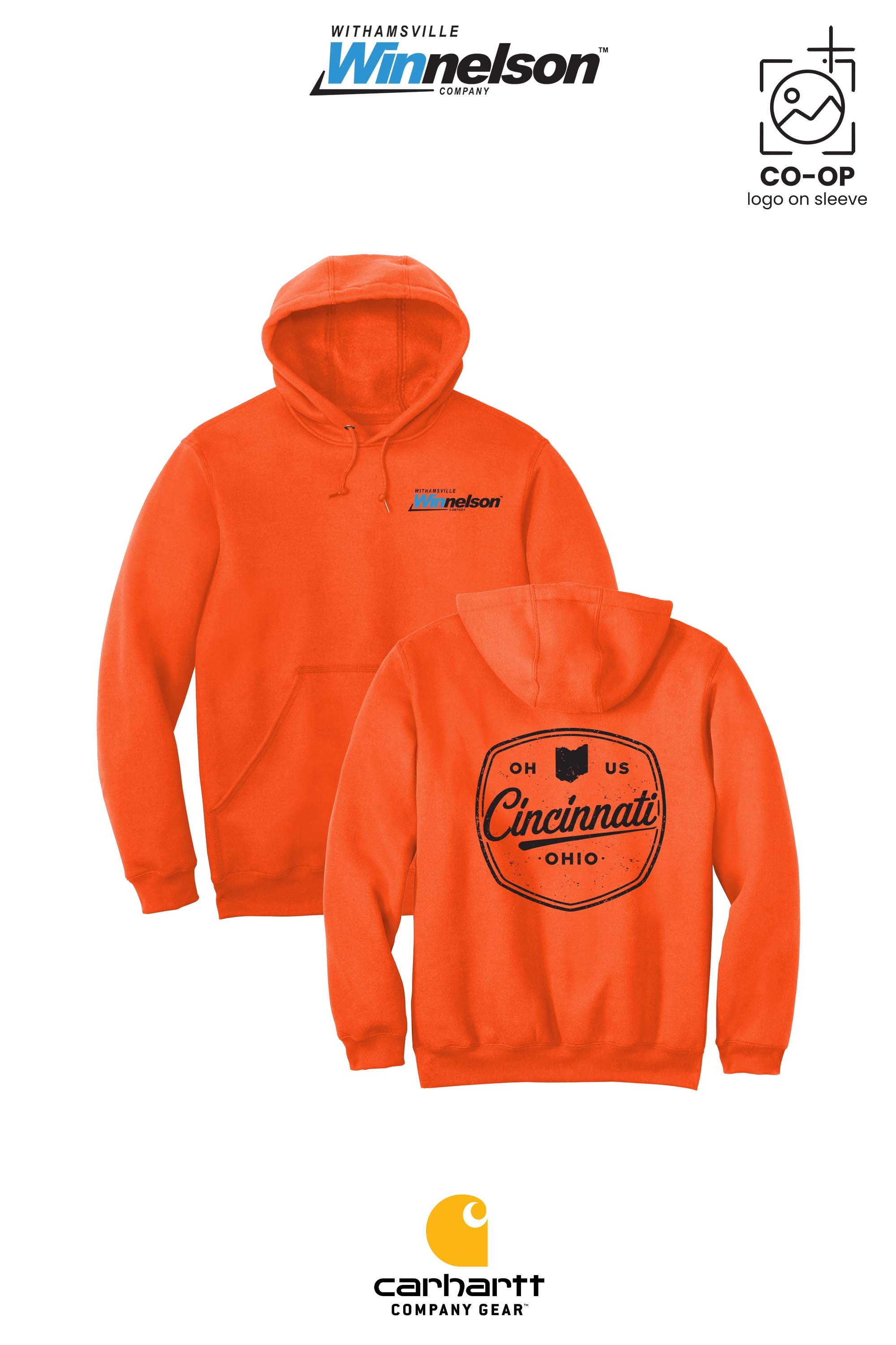 Carhartt® Midweight Hooded Sweatshirt - Withamsville Winnelson