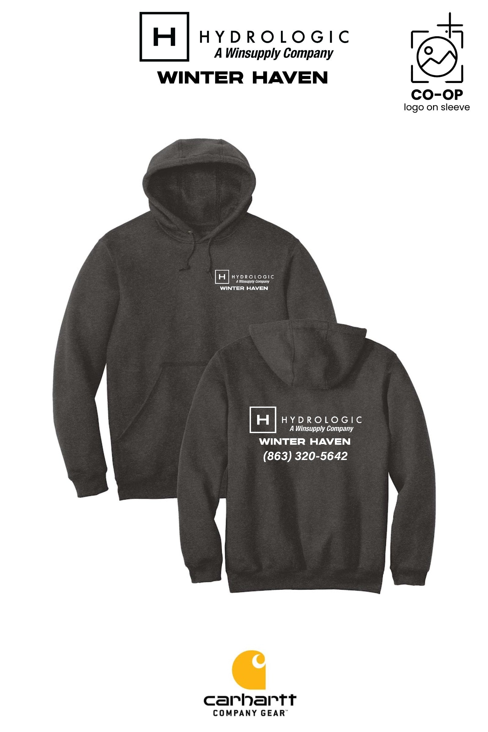 Carhartt® Midweight Hooded Sweatshirt - Winsupply of Winter Haven