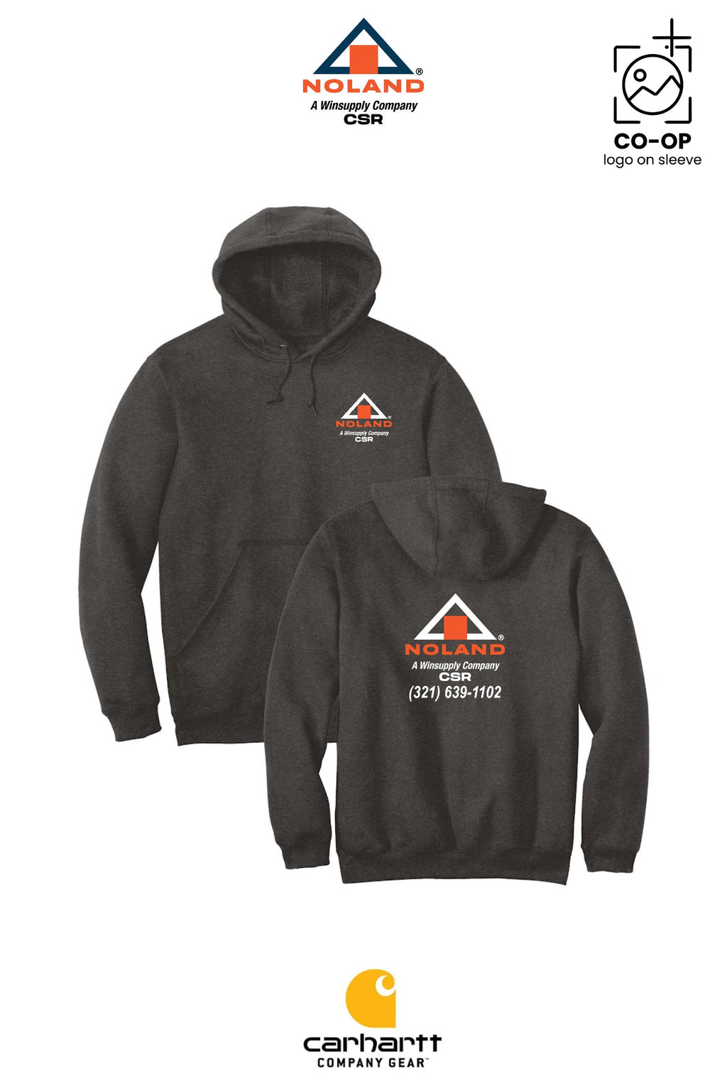 Carhartt® Midweight Hooded Sweatshirt - Noland CSR