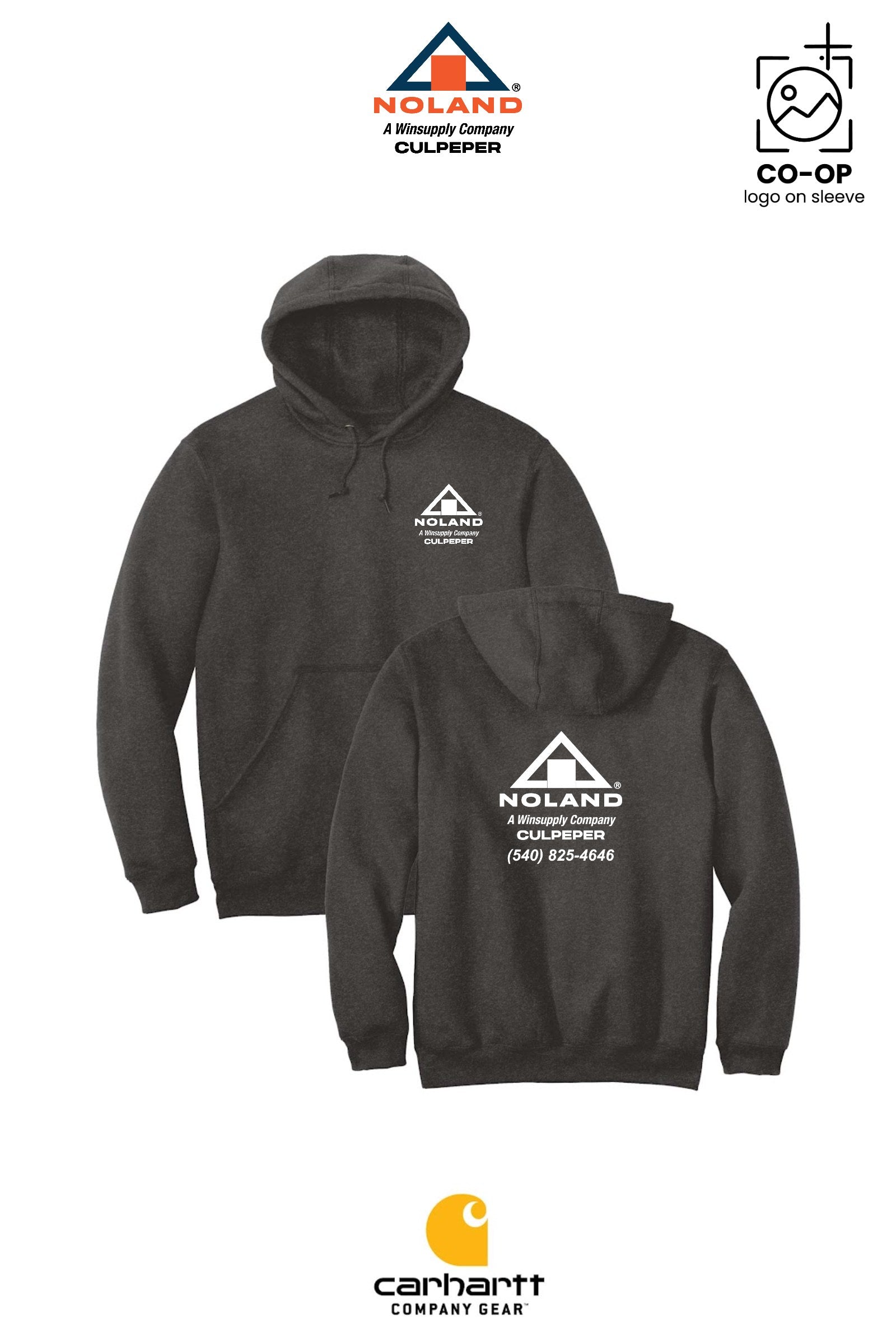 Carhartt® Midweight Hooded Sweatshirt - Culpeper Noland