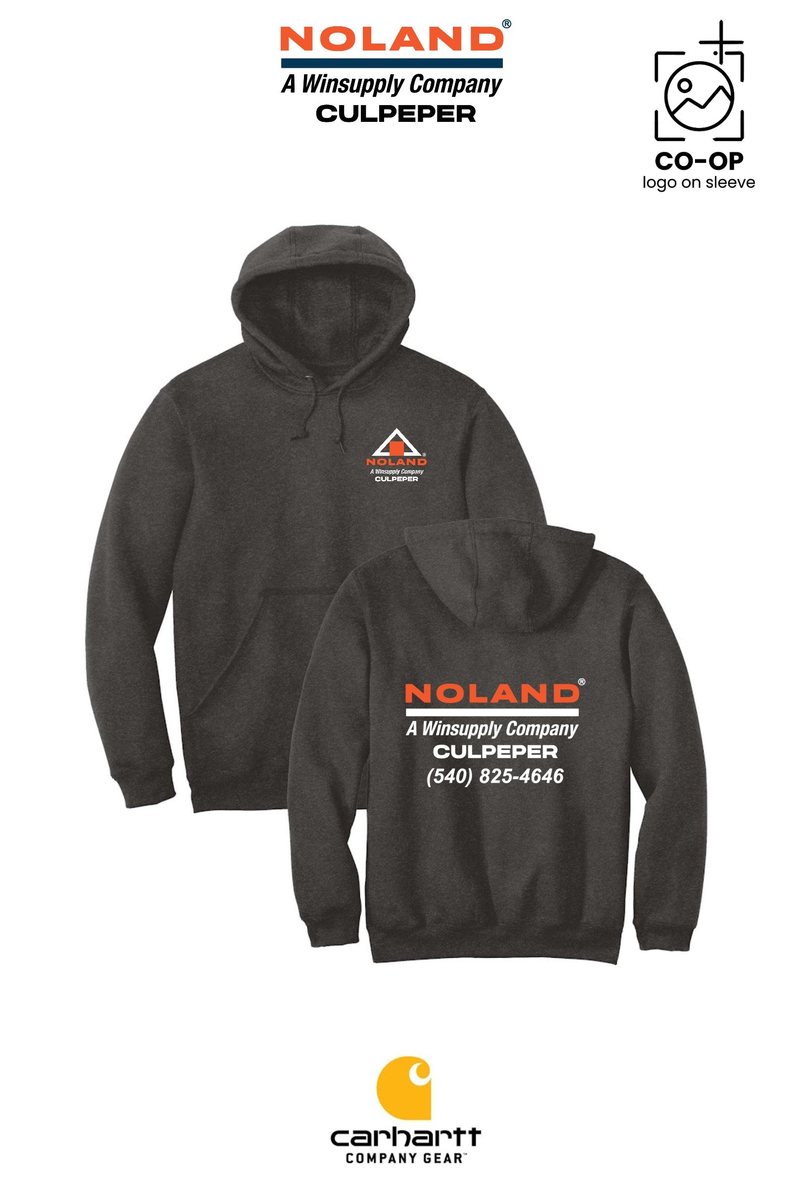 Carhartt® Midweight Hooded Sweatshirt - Culpeper Noland