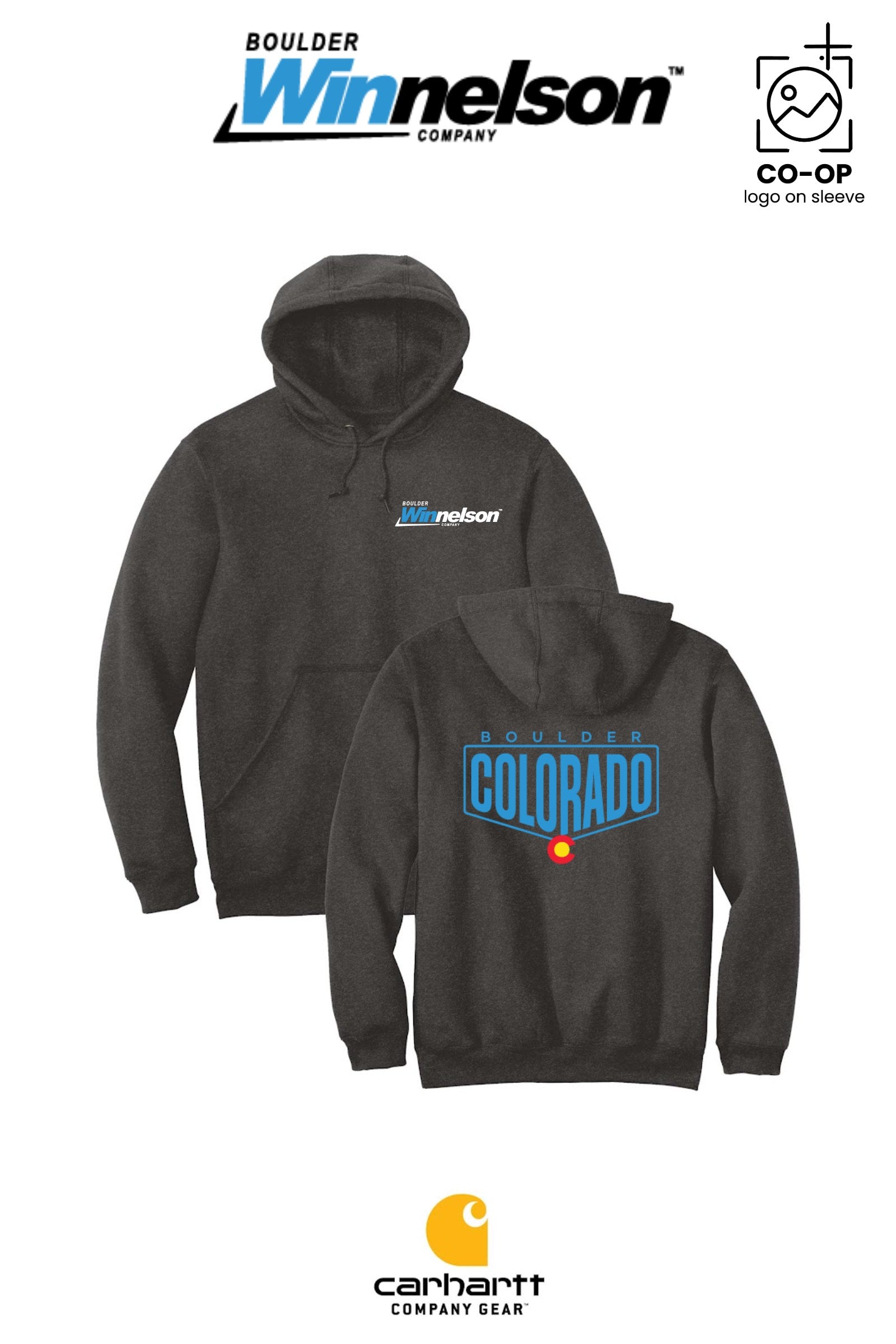 Carhartt® Midweight Hooded Sweatshirt - Boulder Winnelson