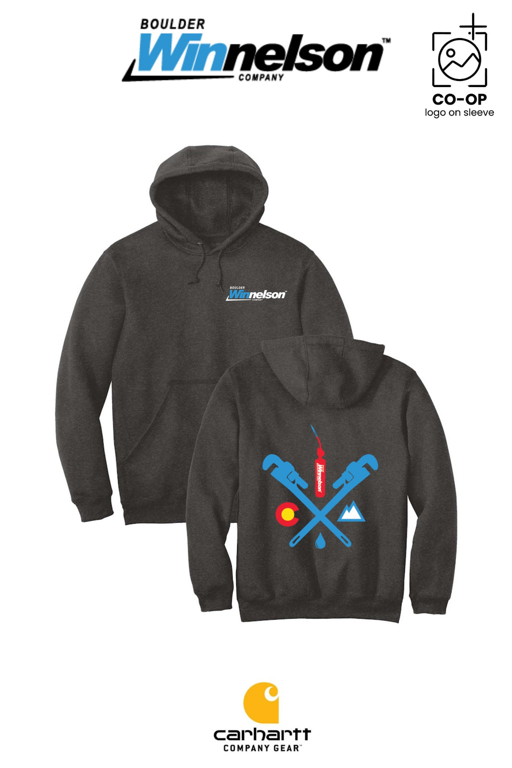 Carhartt® Midweight Hooded Sweatshirt - Boulder Winnelson