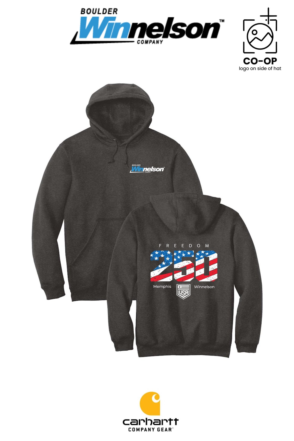 Carhartt® Midweight Hooded Sweatshirt - Memphis Winnelson