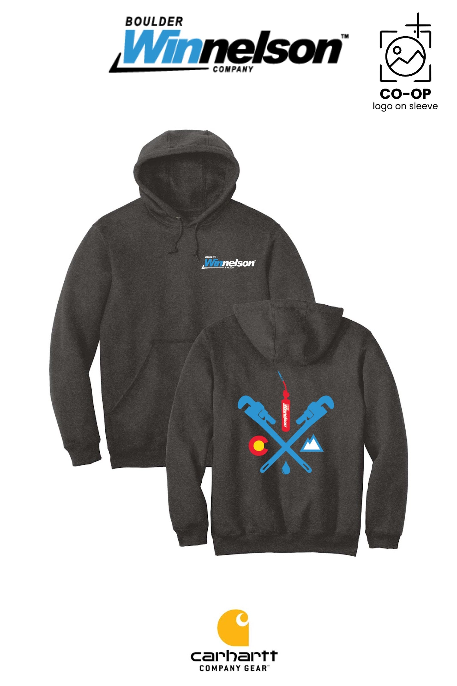 Carhartt® Midweight Hooded Sweatshirt - Boulder Winnelson