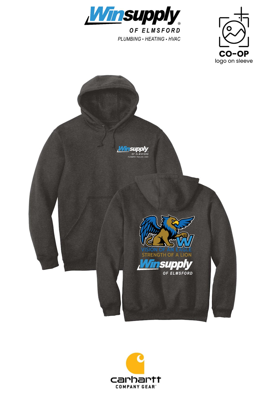 Carhartt® Midweight Hooded Sweatshirt - Winsupply of Elmsford