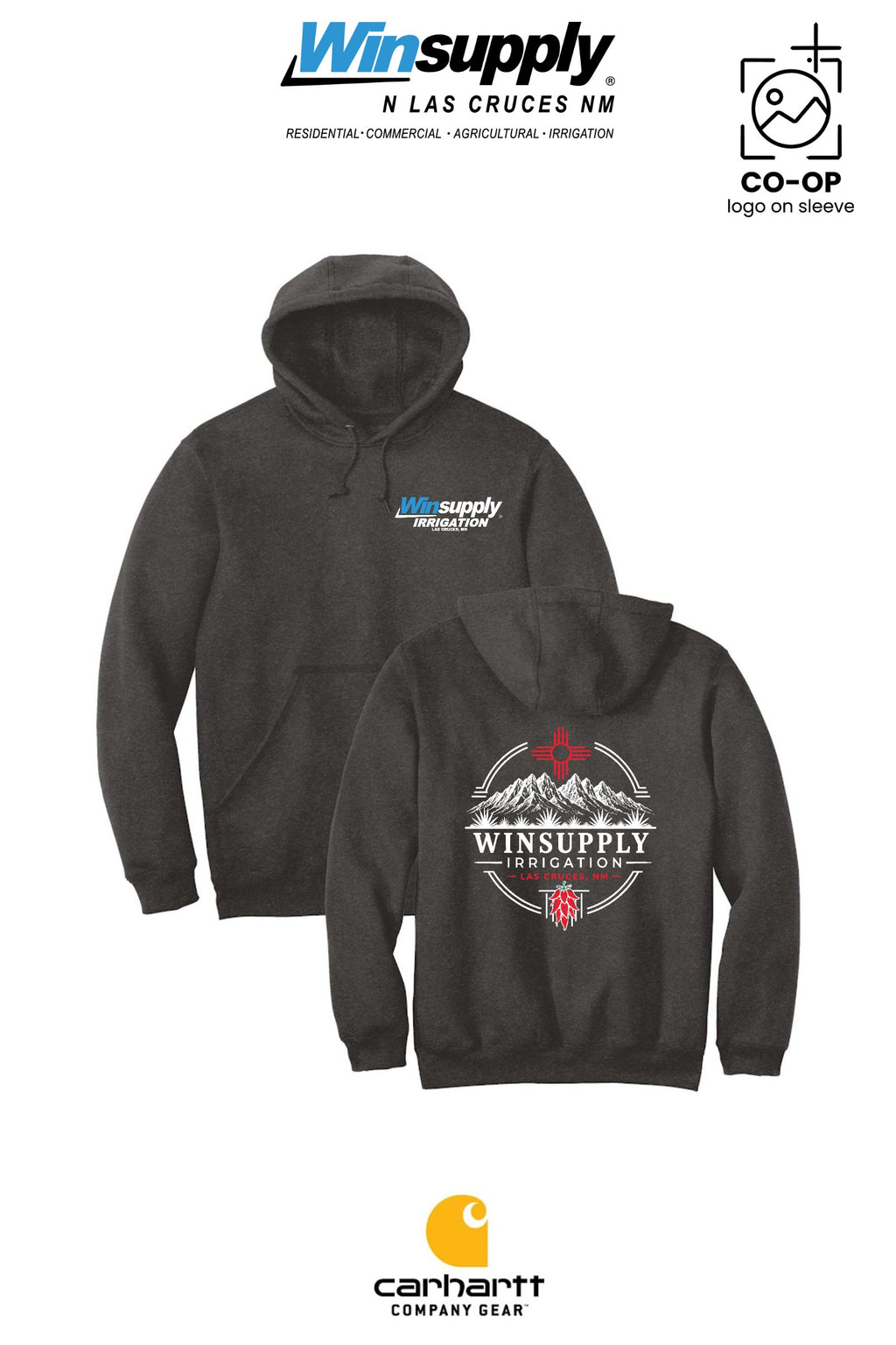 Carhartt® Midweight Hooded Sweatshirt - Winsupply N Las Cruces NM