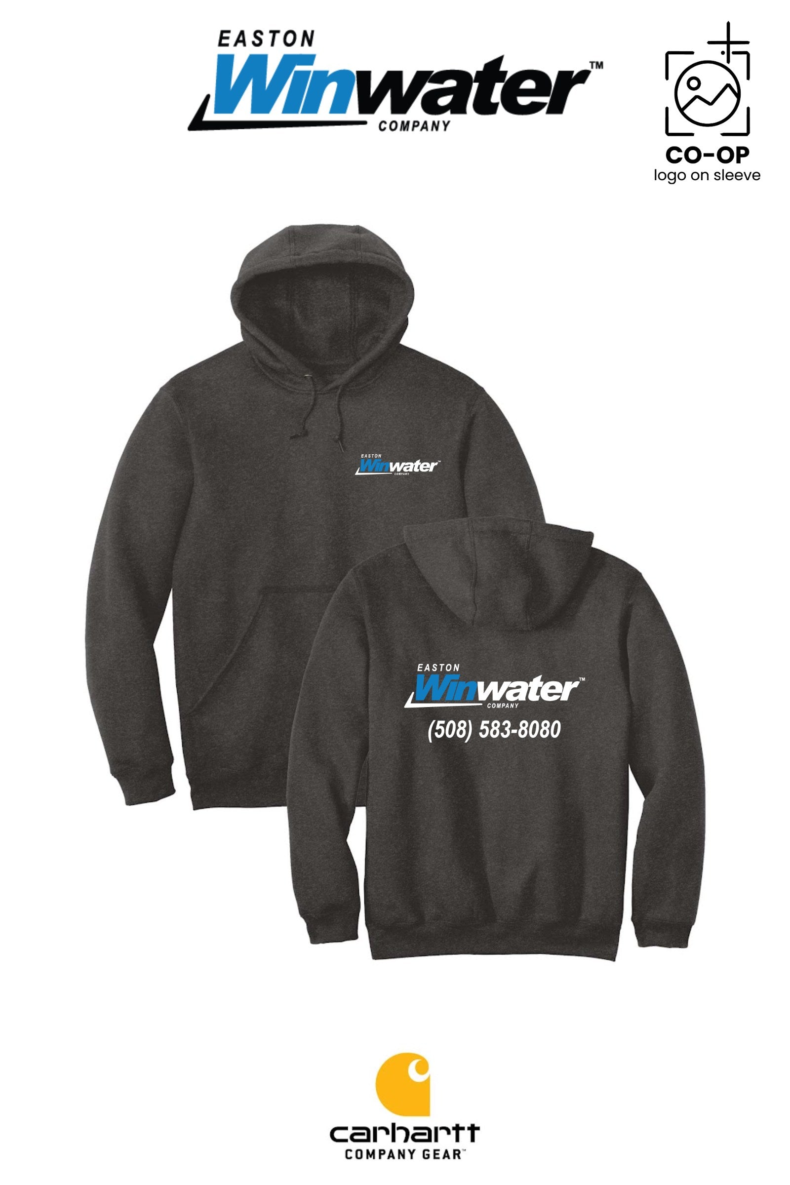 Carhartt® Midweight Hooded Sweatshirt - Easton Winwater