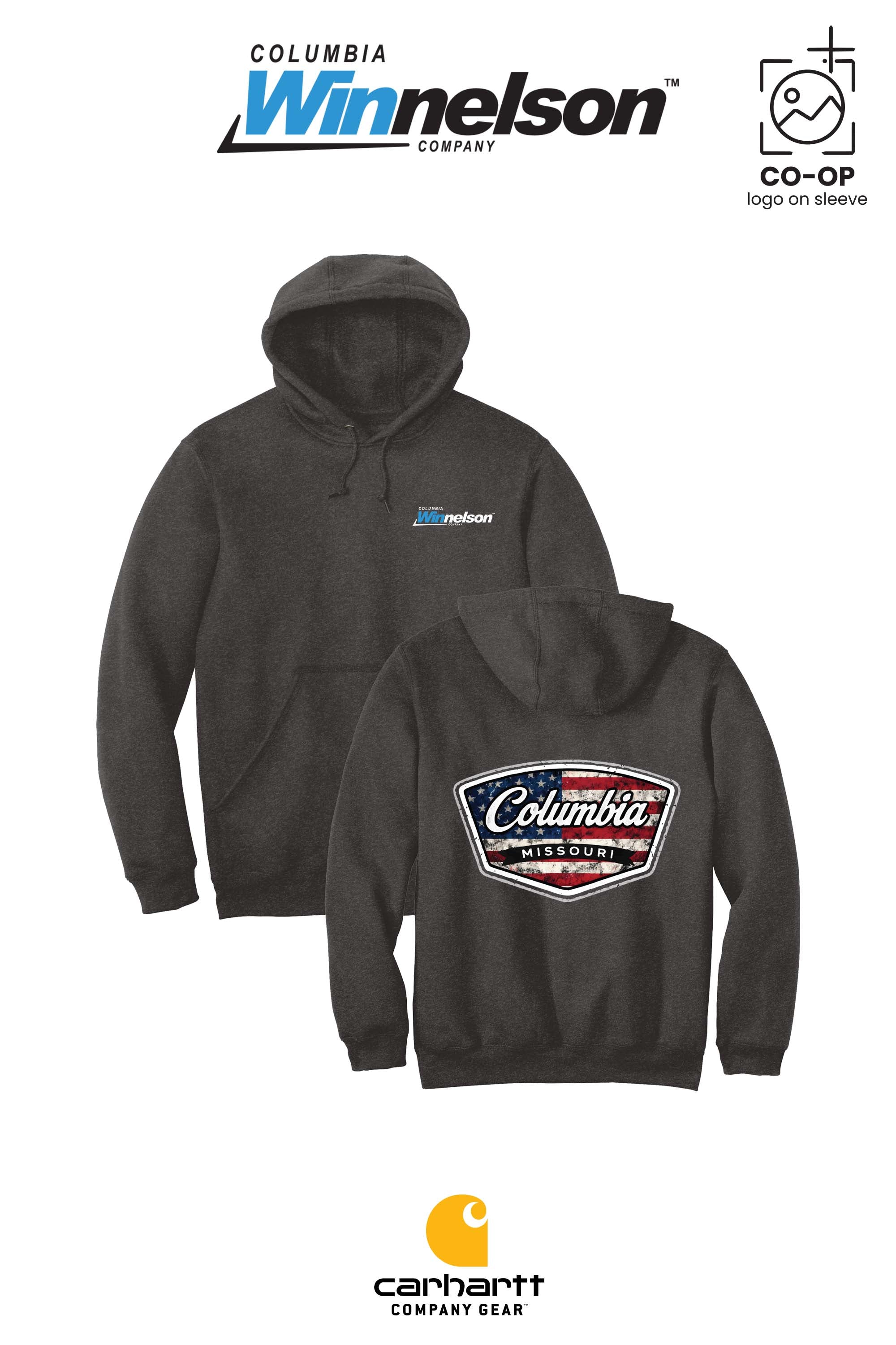 Carhartt® Midweight Hooded Sweatshirt - Columbia MO Winnelson