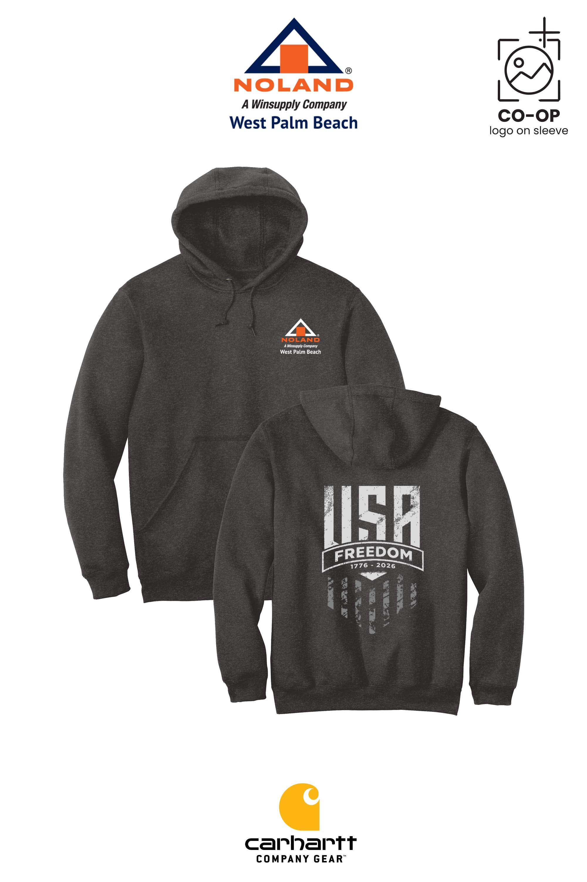 Carhartt® Midweight Hooded Sweatshirt - Noland West Palm Beach