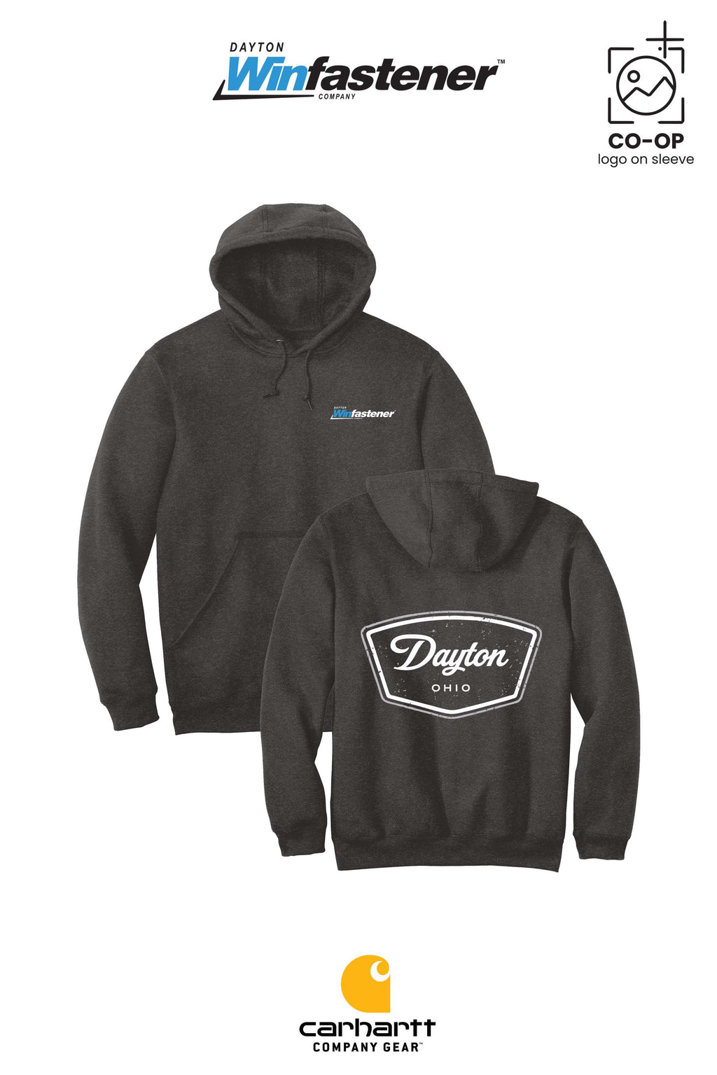 Carhartt® Midweight Hooded Sweatshirt - Dayton Winfastener