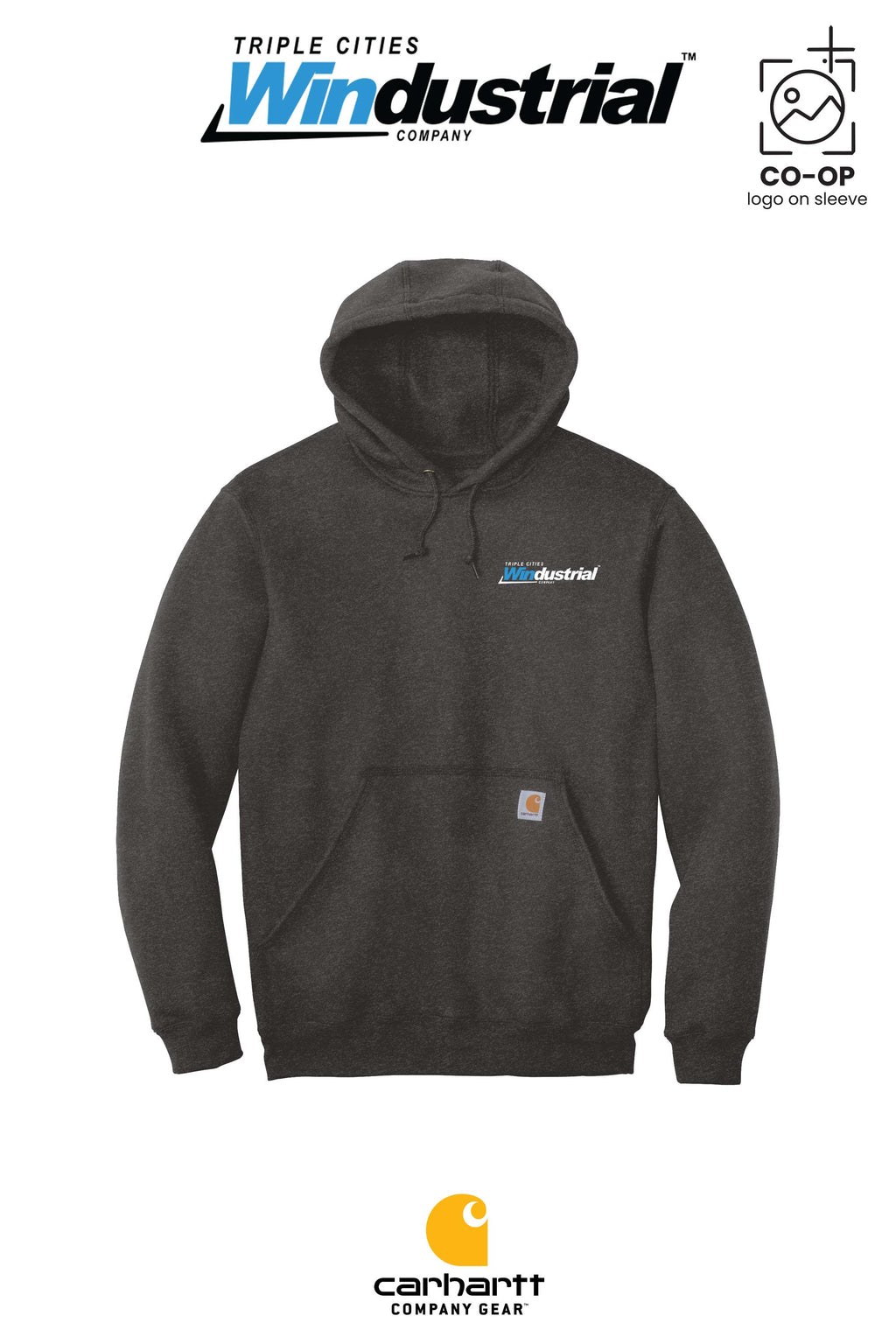 Carhartt® Midweight Hooded Sweatshirt - Windustrial Triple Cities (Left Chest Only)