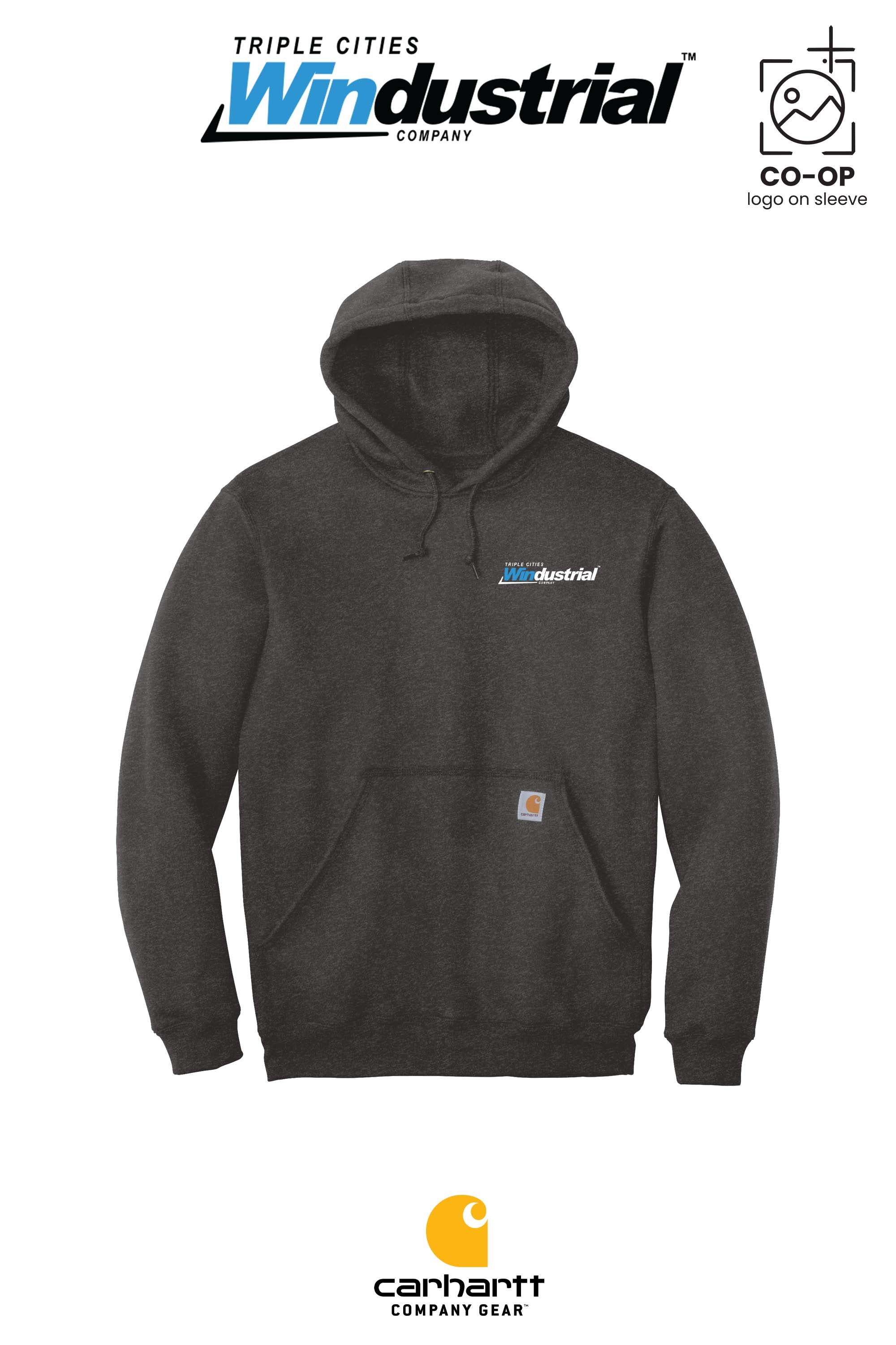 Carhartt® Midweight Hooded Sweatshirt - Windustrial Triple Cities (Left Chest Only)