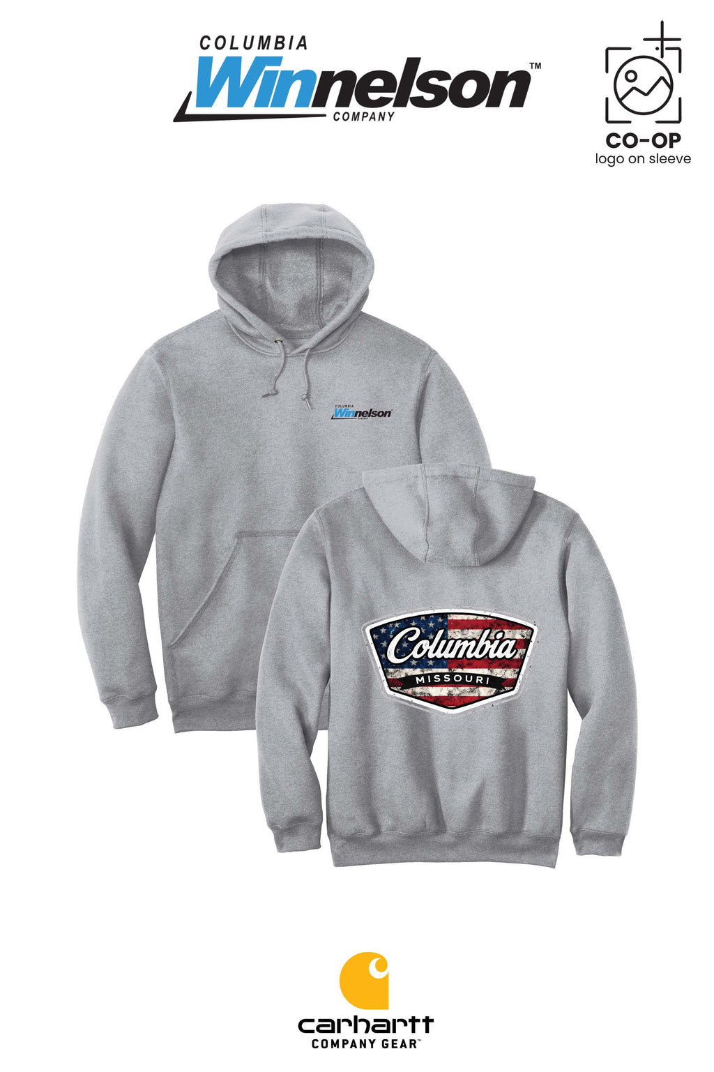 Carhartt® Midweight Hooded Sweatshirt - Columbia MO Winnelson