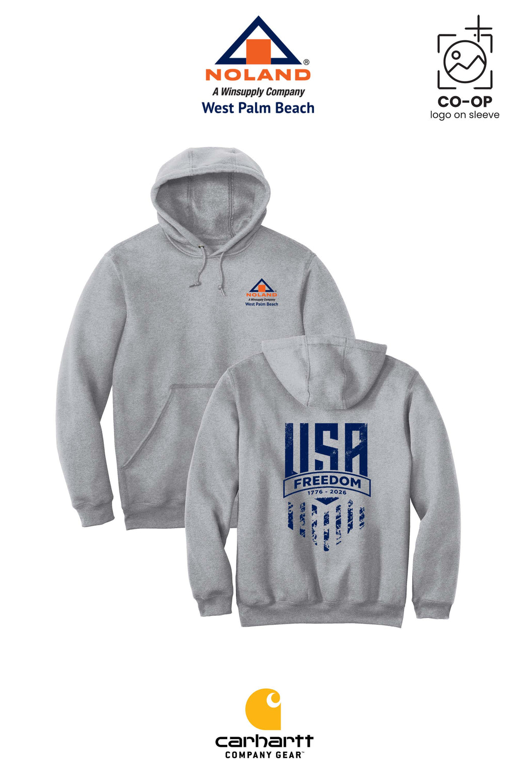 Carhartt® Midweight Hooded Sweatshirt - Noland West Palm Beach