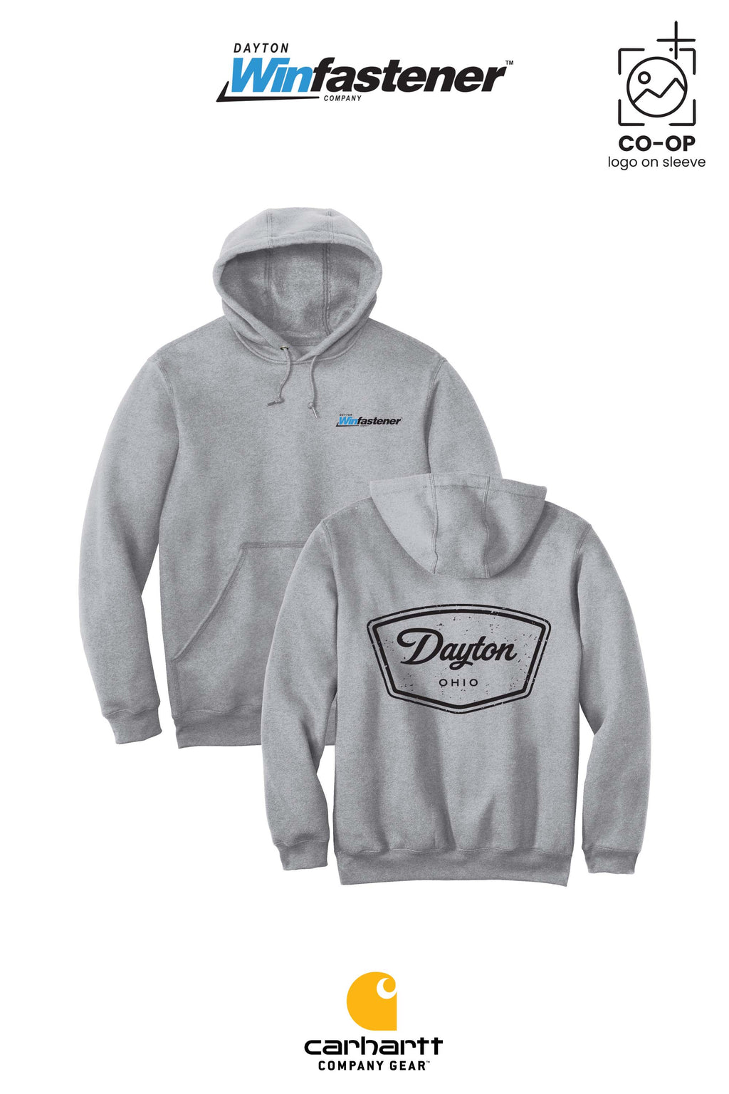 Carhartt® Midweight Hooded Sweatshirt - Dayton Winfastener